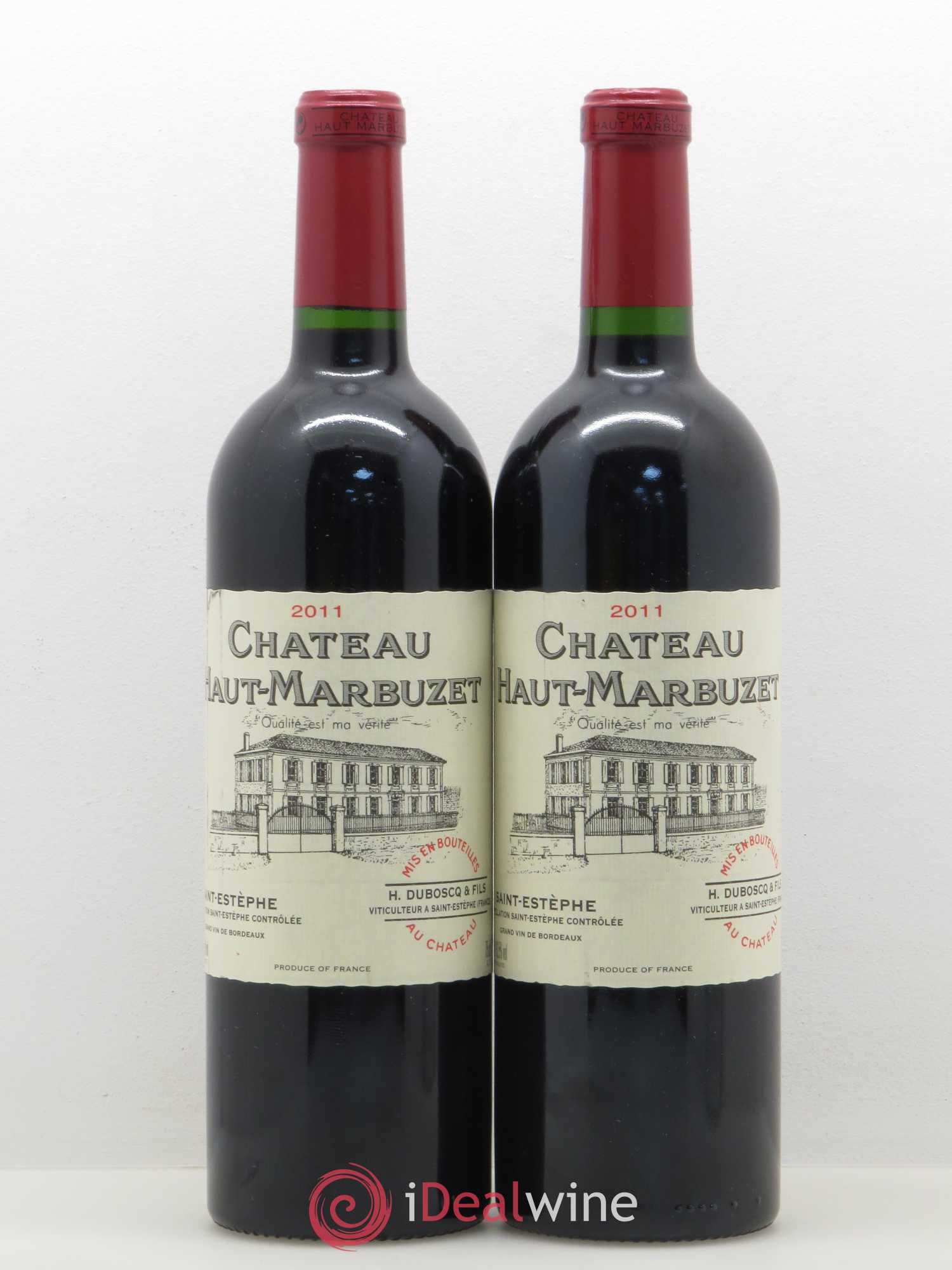 Château Haut Marbuzet 2011 - Lot de 2 bouteilles - 0