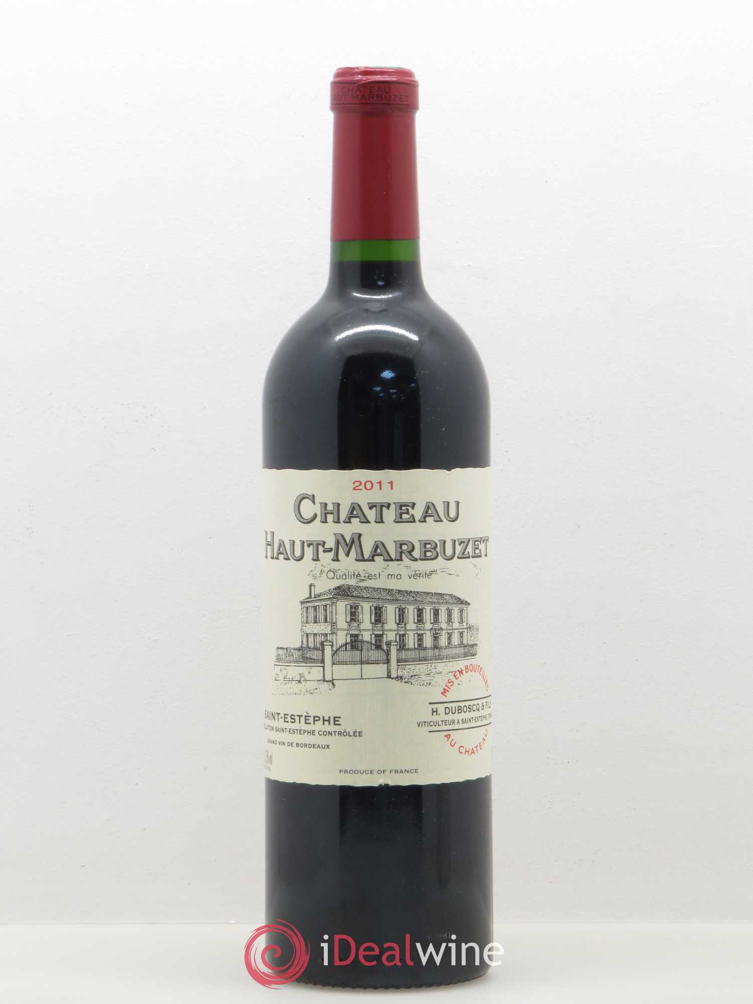 Château Haut Marbuzet 2011 - Lot de 1 bouteille - 0