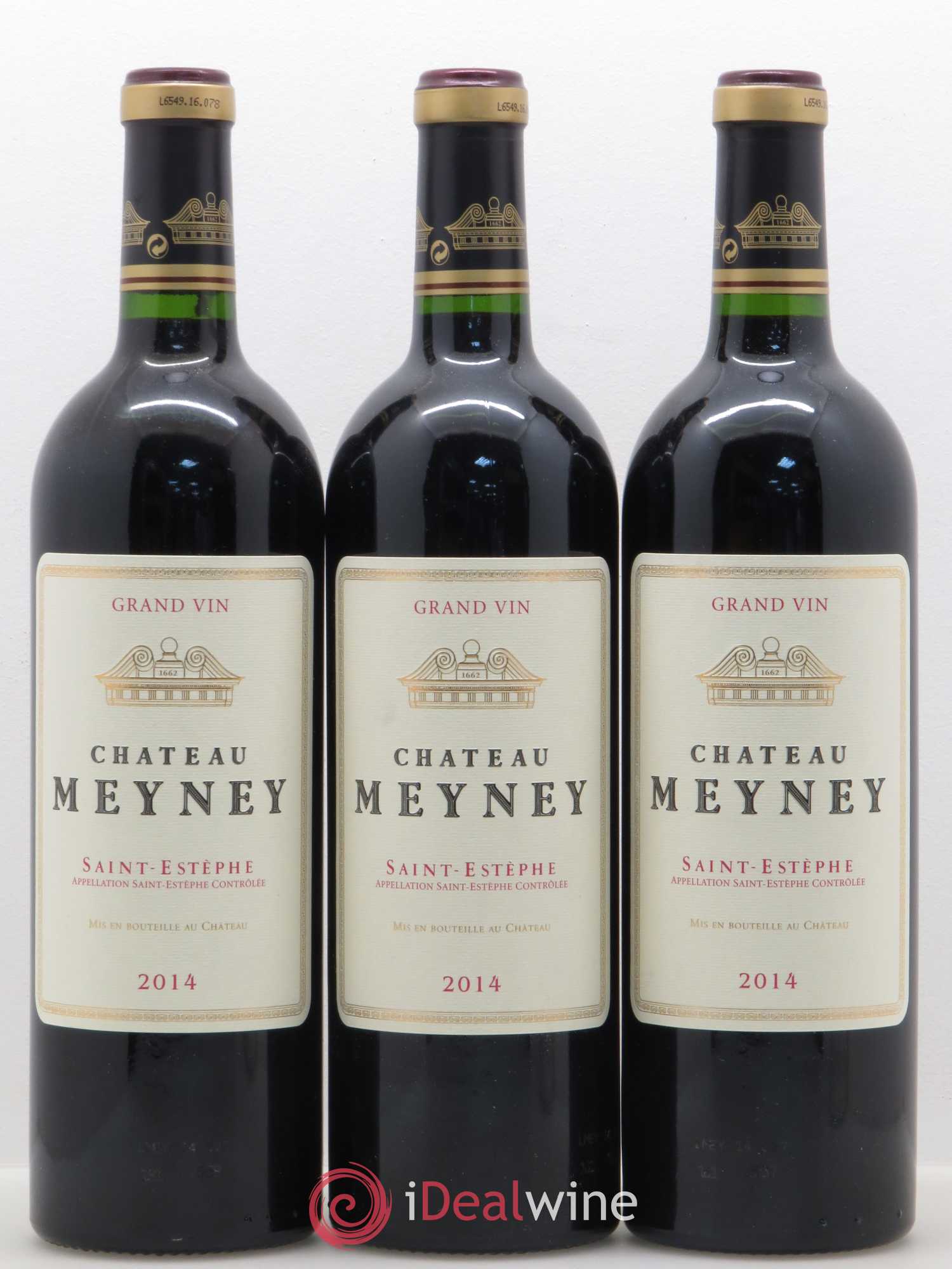 Château Meyney 2014 - Lot de 3 bouteilles - 0