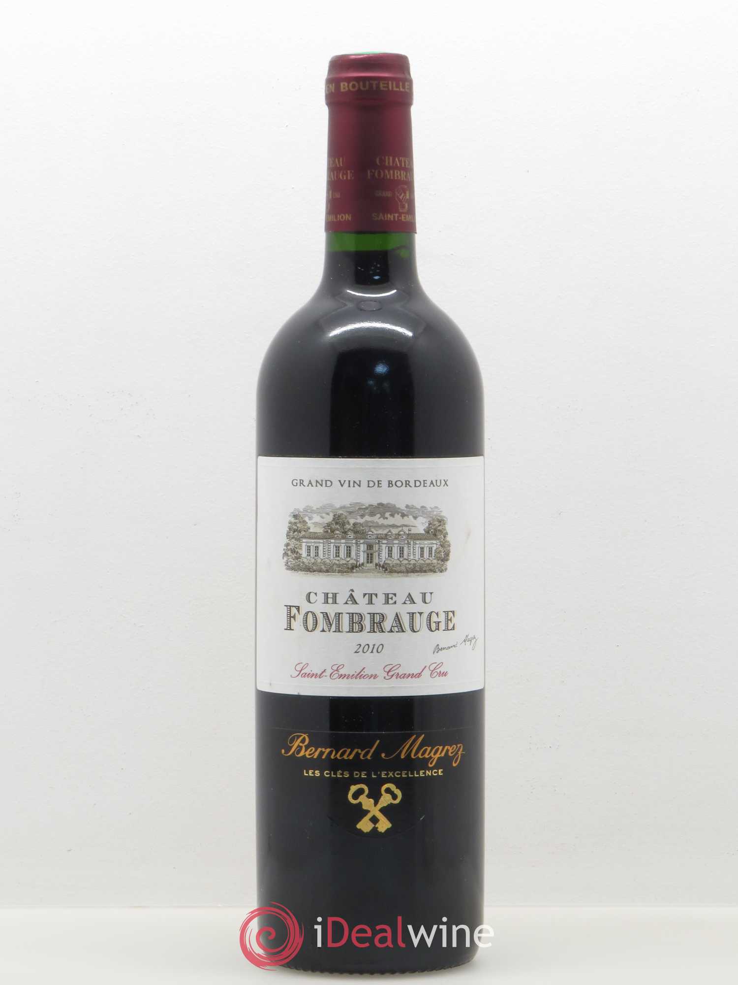 Château Fombrauge Grand Cru Classé 2010 - Lot de 1 bouteille - 0