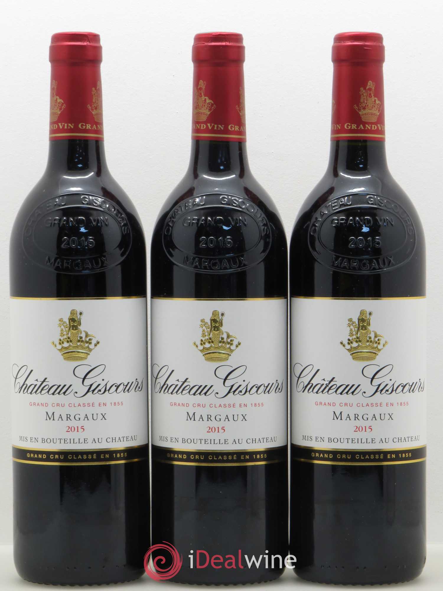 Château Giscours 3ème Grand Cru Classé 2015 - Lot de 3 bouteilles - 0