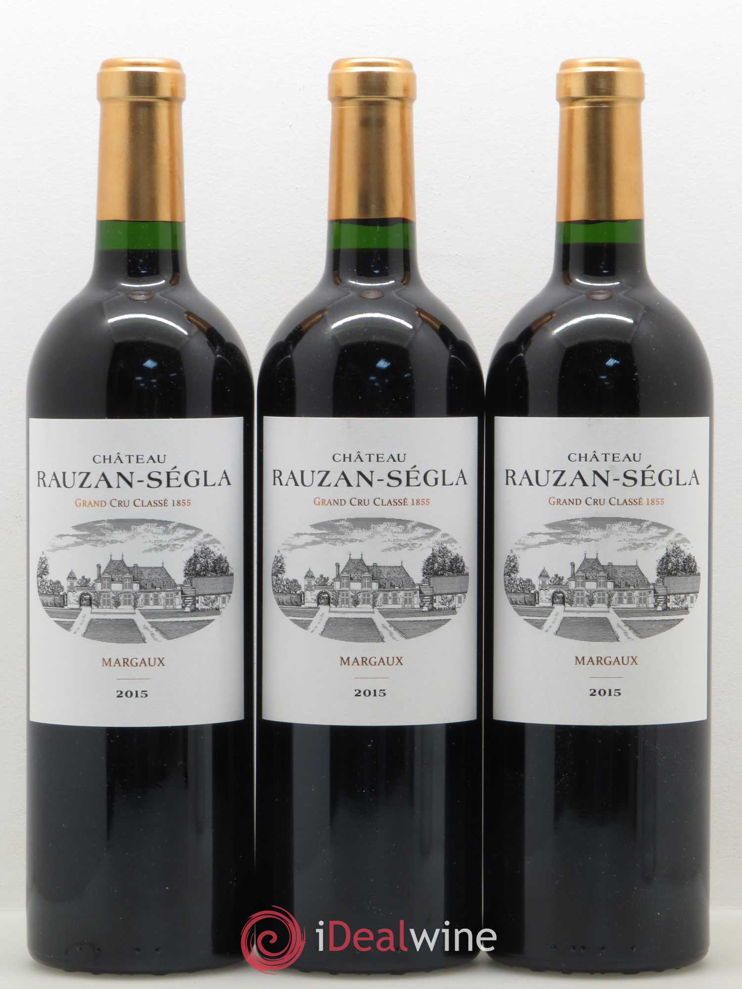 Château Rauzan Ségla Grand Cru Classé 2015 - Lot de 3 bouteilles - 0