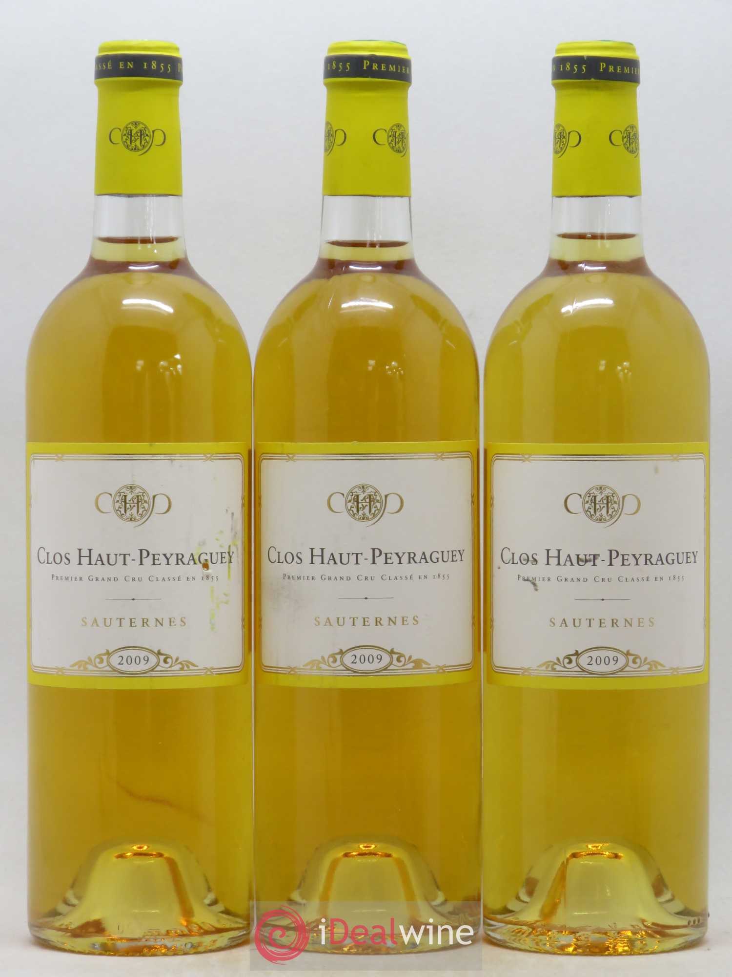 Clos Haut-Peyraguey 1er Grand Cru Classé 2009 - Lot of 3 bottles - 0