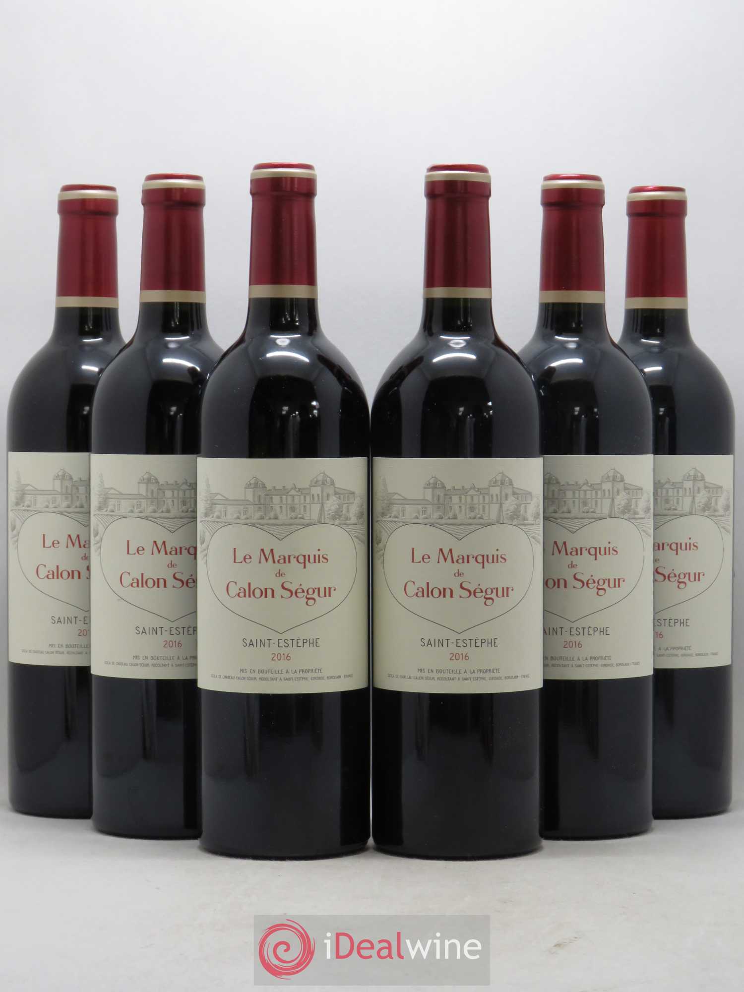 Marquis de Calon Second Vin 2016 - Lot de 6 bouteilles - 0