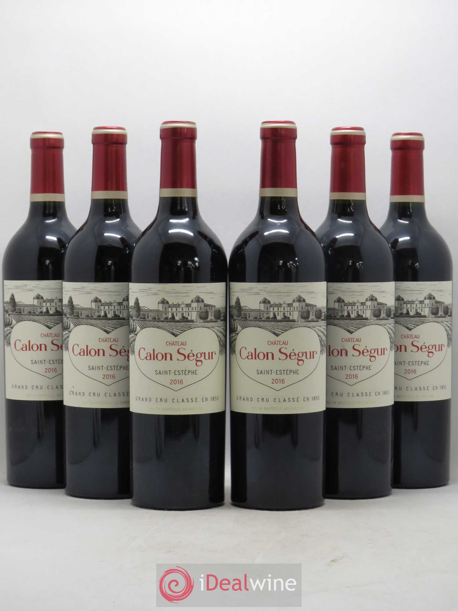 Château Calon Ségur 3ème Grand Cru Classé 2016 - Lot de 6 bouteilles - 0