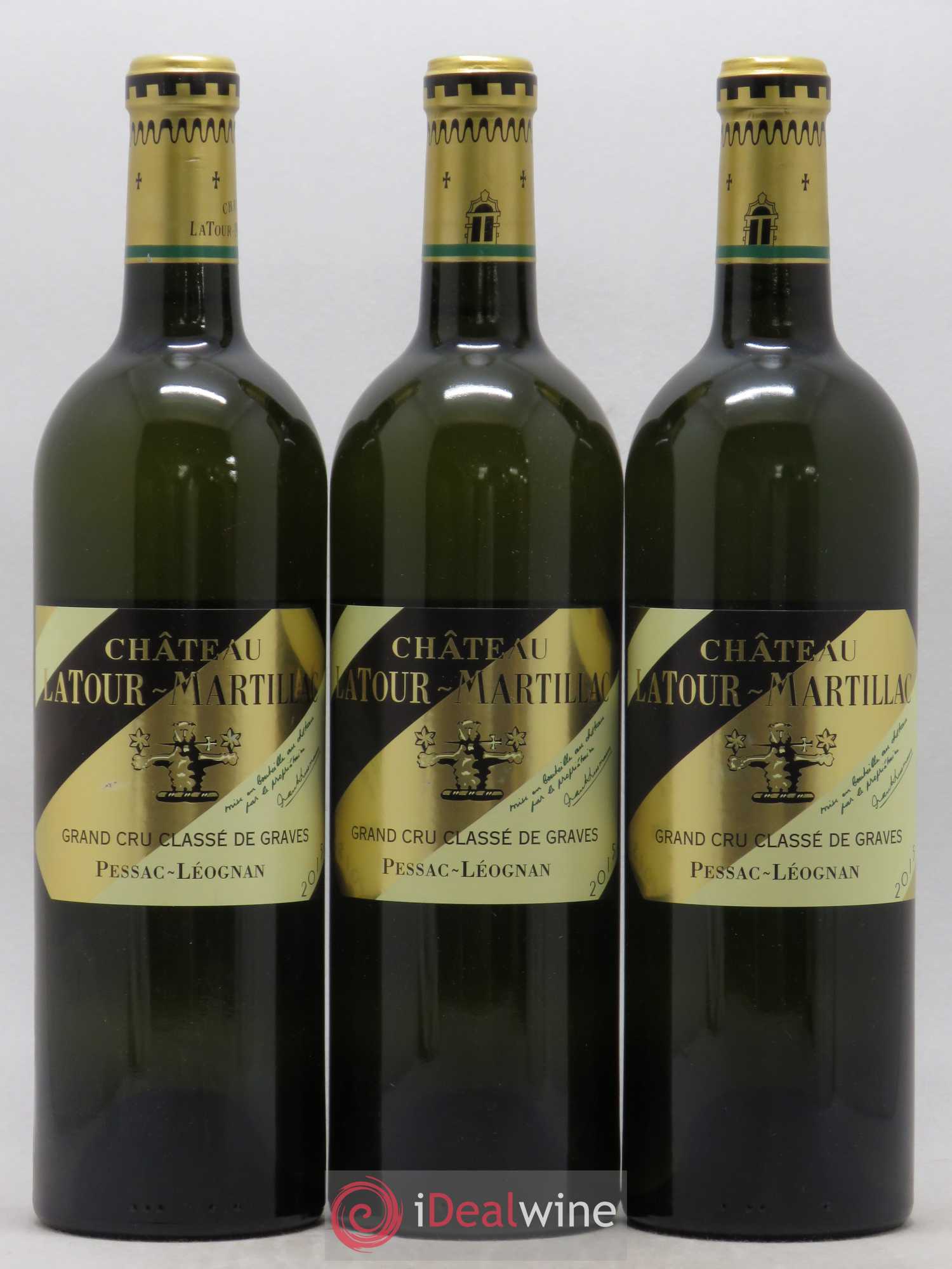 Château Latour-Martillac Cru Classé de Graves 2015 - Lot de 3 bouteilles - 0