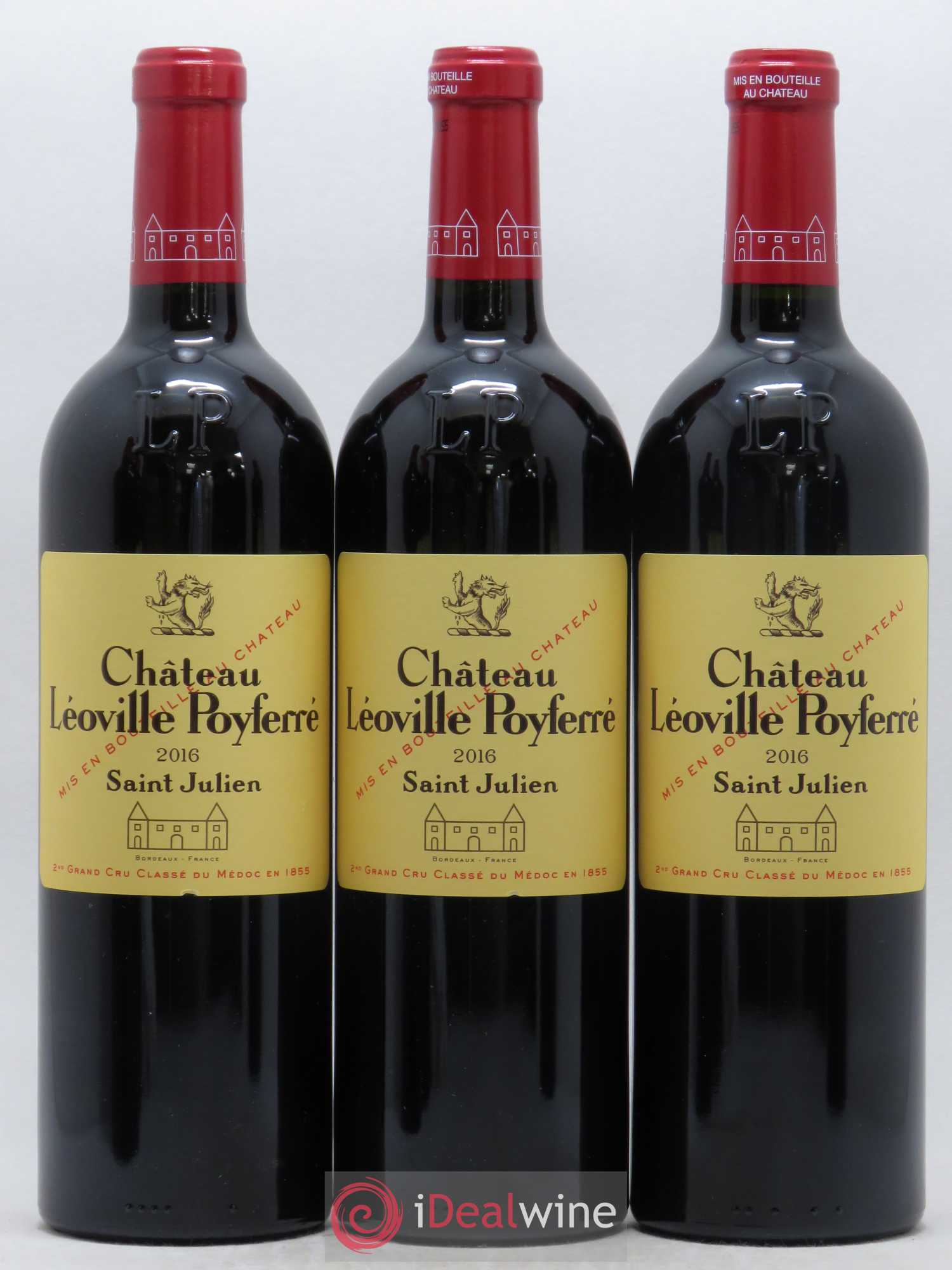 Château Léoville Poyferré 2ème Grand Cru Classé 2016 - Lot de 6 bouteilles - 2