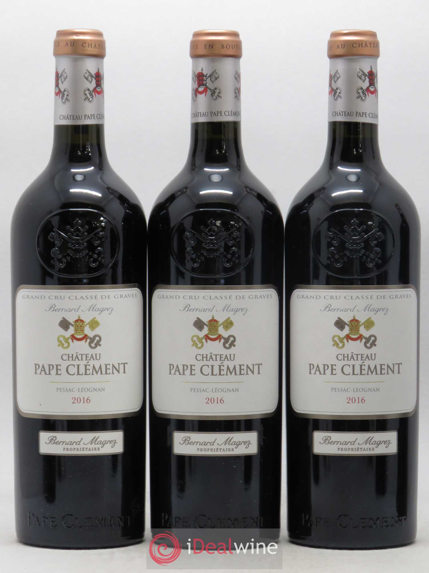 Château Pape Clément Cru Classé de Graves 2016 - Lot de 6 bouteilles - 1