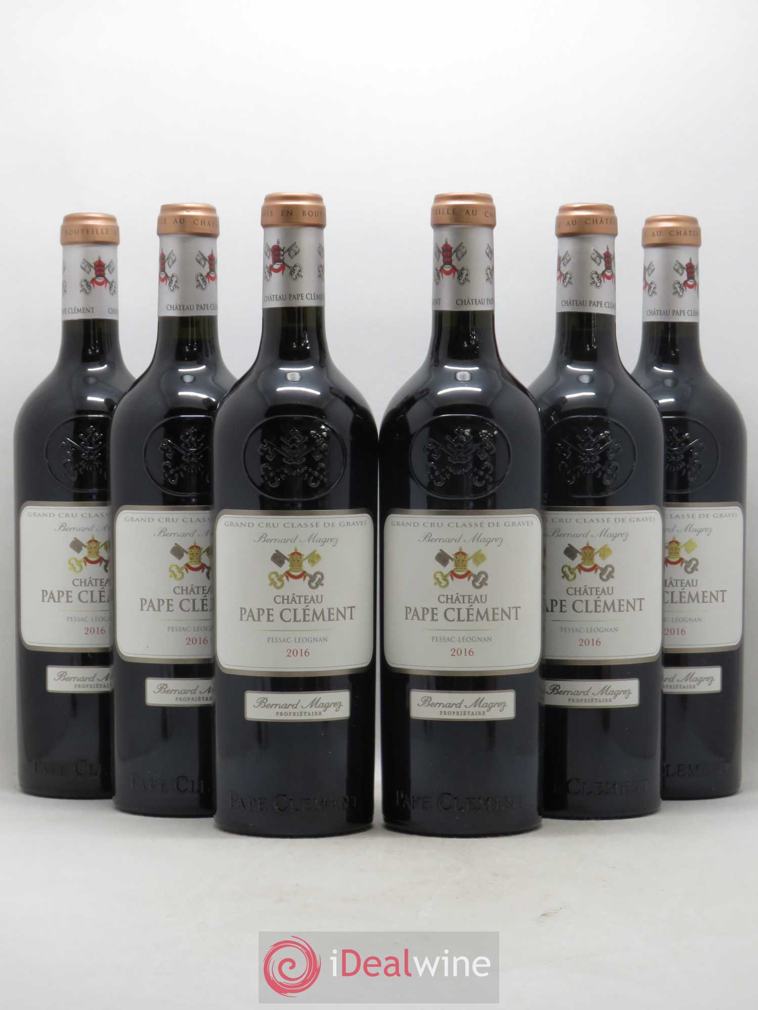 Château Pape Clément Cru Classé de Graves 2016 - Lot de 6 bouteilles - 0