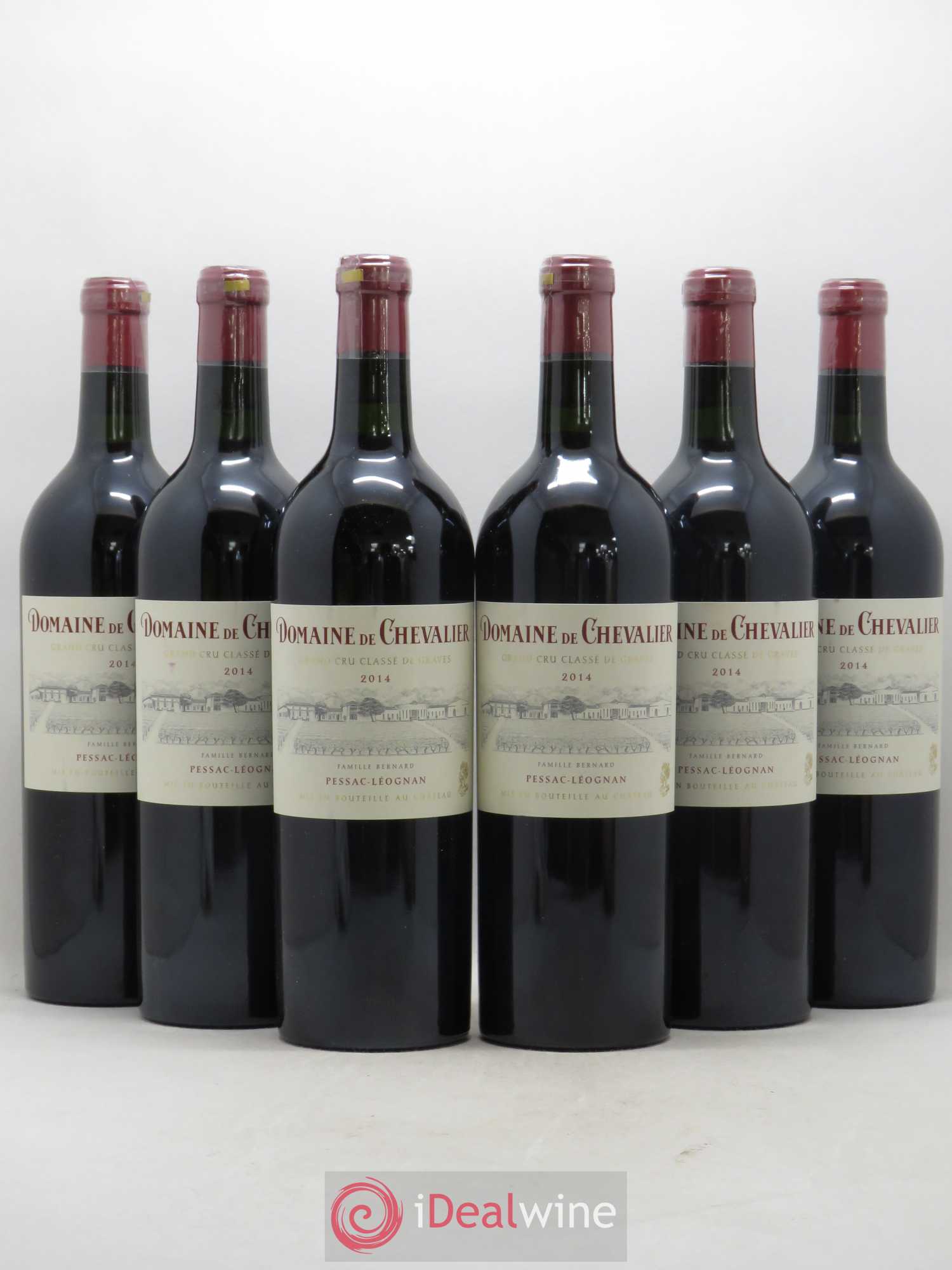 Domaine de Chevalier Cru Classé de Graves 2014 - Lot de 6 bouteilles - 0