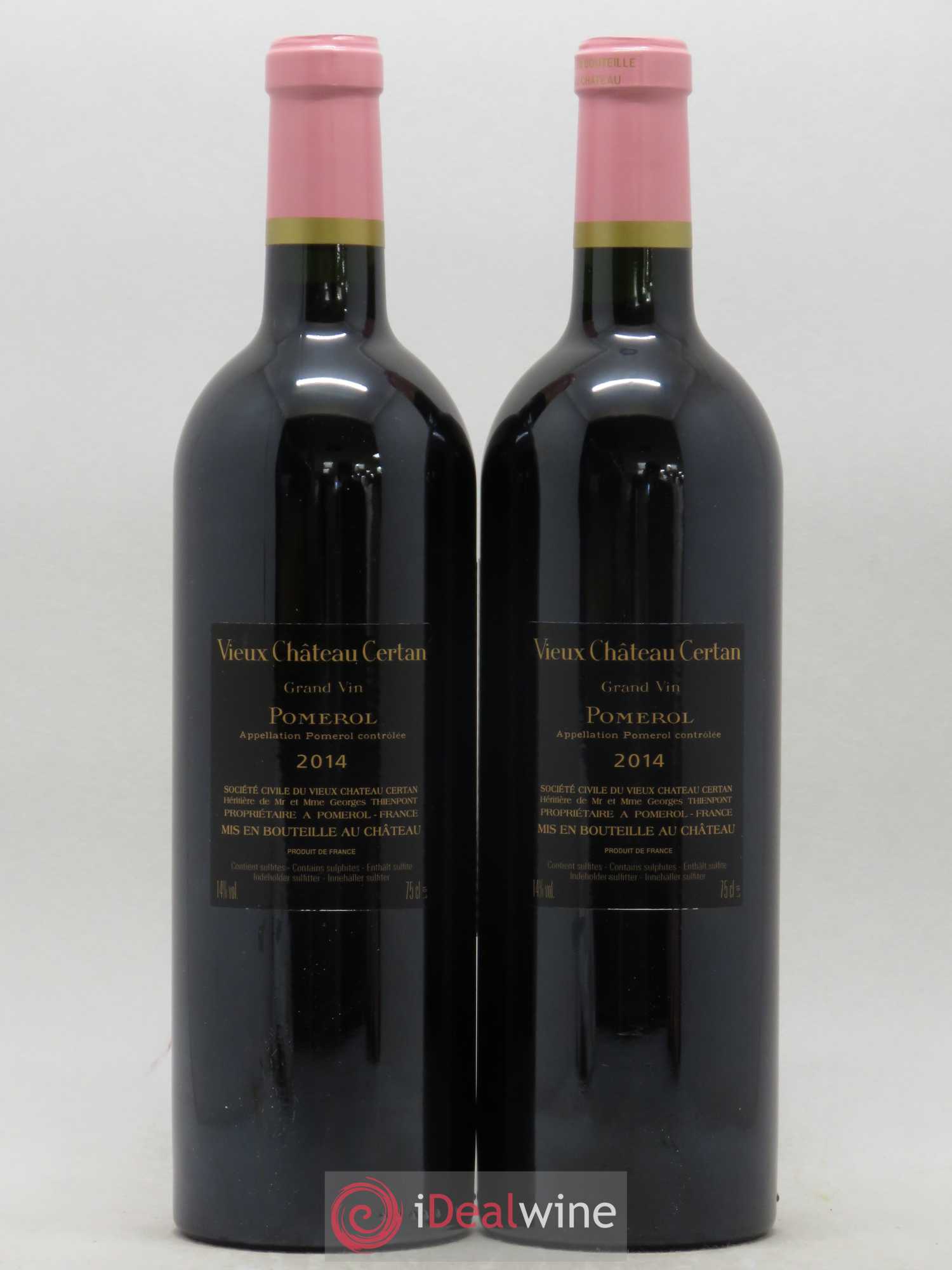 Vieux Château Certan 2014 - Lot de 2 bouteilles - 1