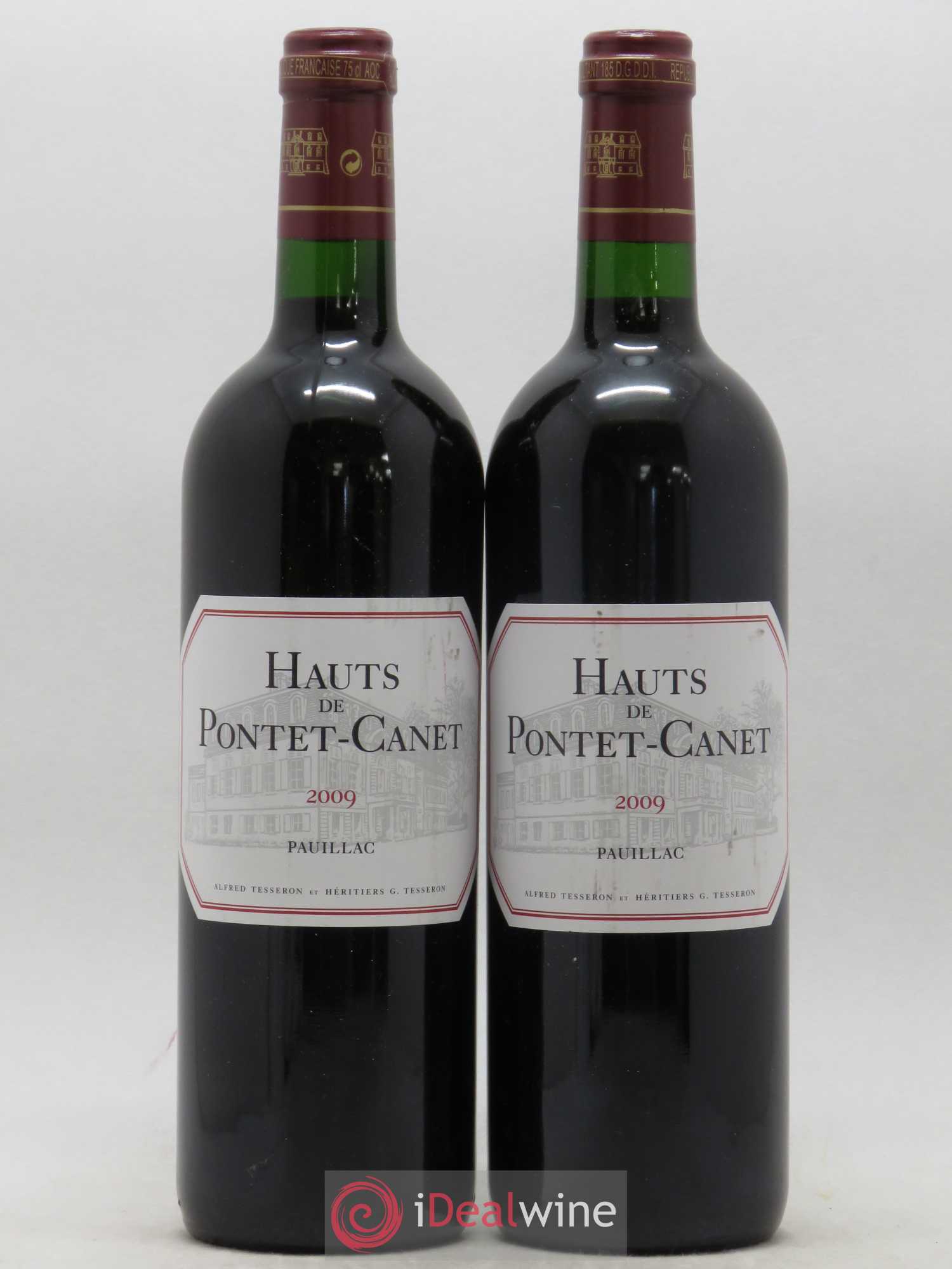 Les Hauts de Pontet-Canet Second Vin 2009 - Lot de 2 bouteilles - 0