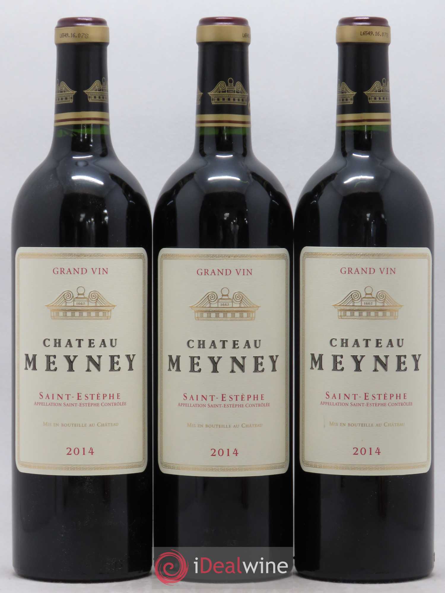 Château Meyney 2014 - Posten von 3 Flaschen - 0
