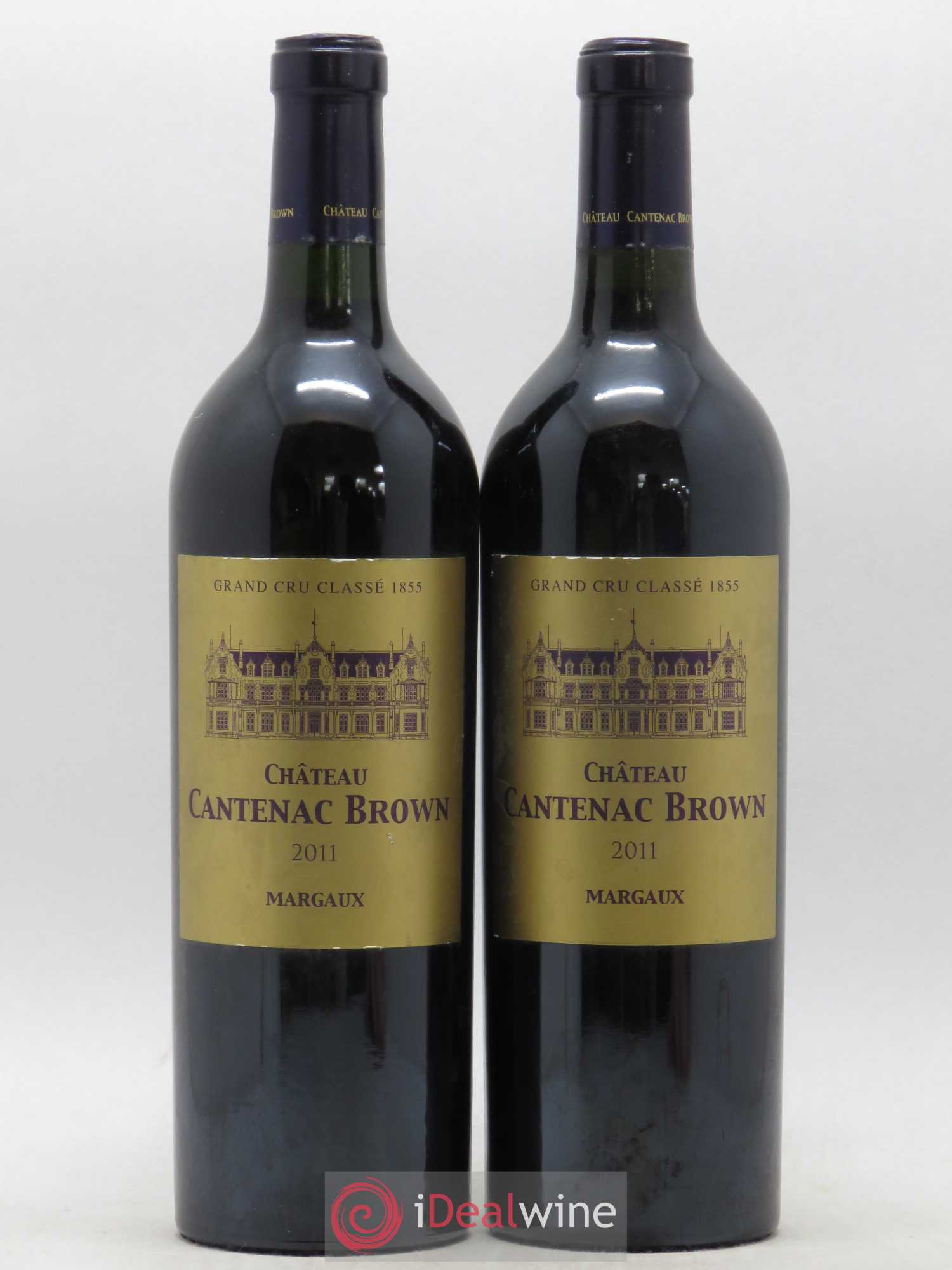 Château Cantenac Brown 3ème Grand Cru Classé 2011 - Lot de 2 bouteilles - 0