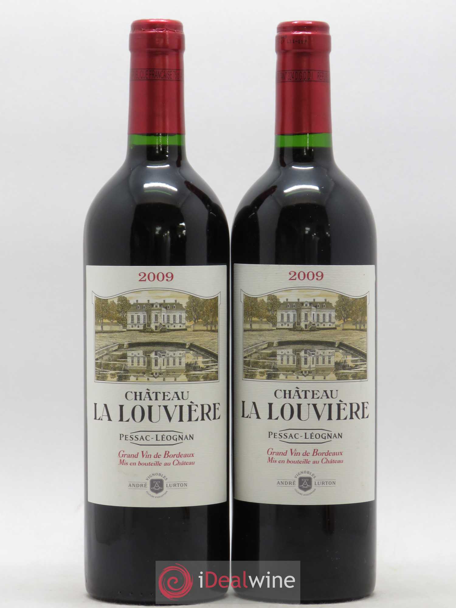 Château la Louvière 2009 - Lot de 2 bouteilles - 0