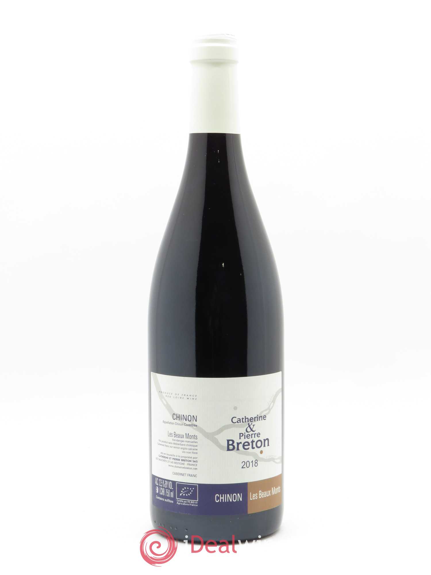 Chinon Beaux Monts Catherine et Pierre Breton 2018 - Lot of 1 bottle - 0