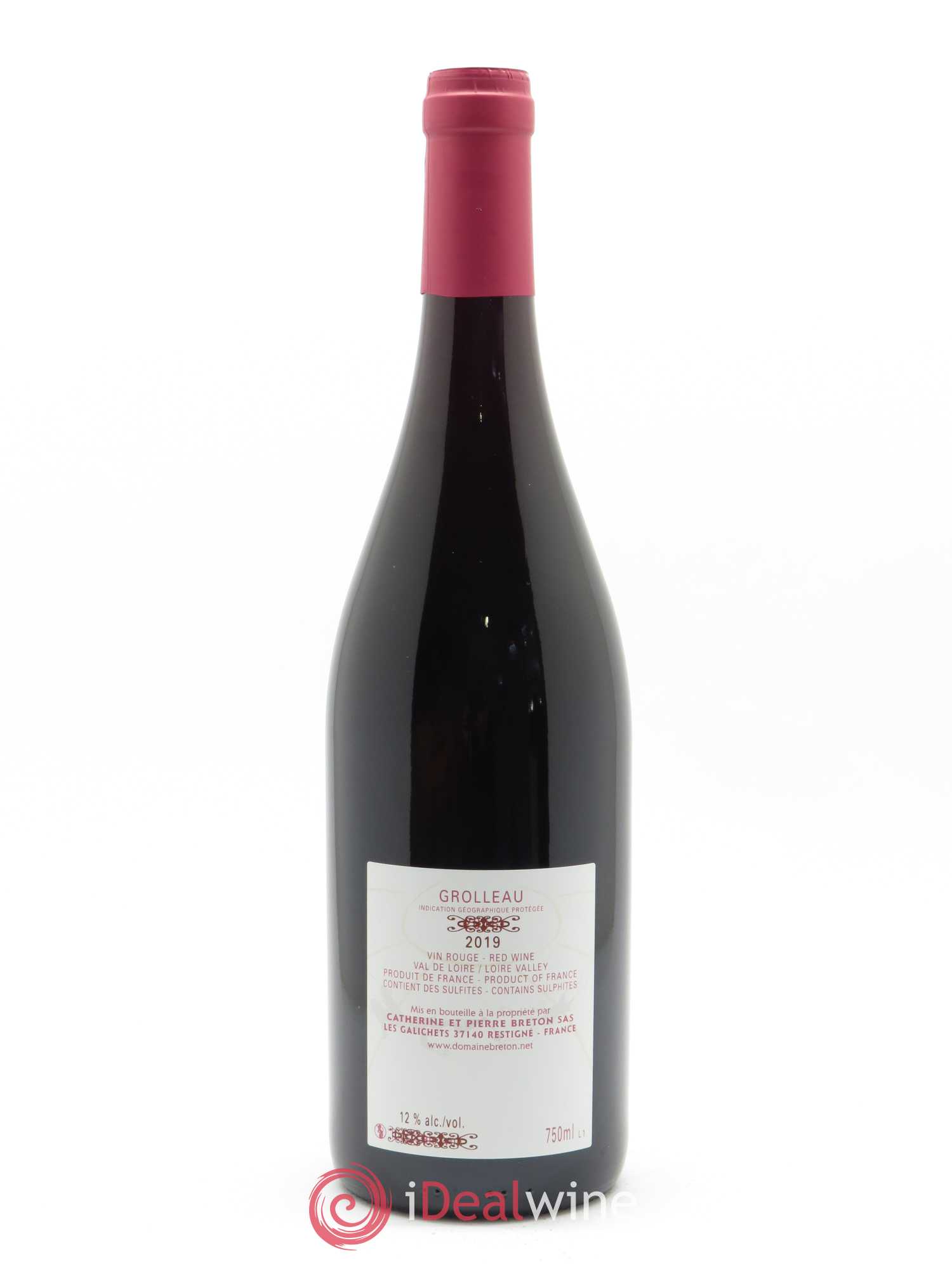 Val de Loire Grolleau Catherine et Pierre Breton 2019 - Lot de 1 bouteille - 1