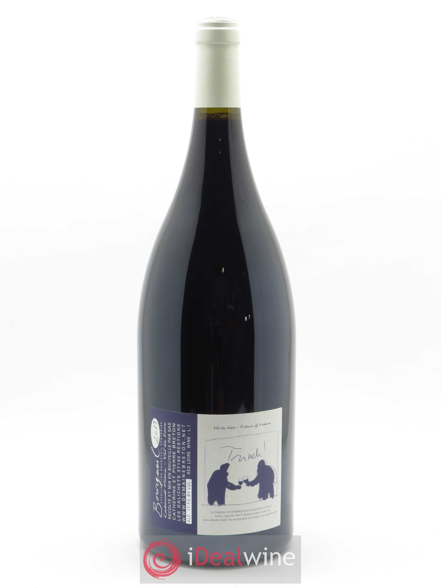 Bourgueil Trinch Catherine et Pierre Breton 2019 - Lot de 1 magnum - 0