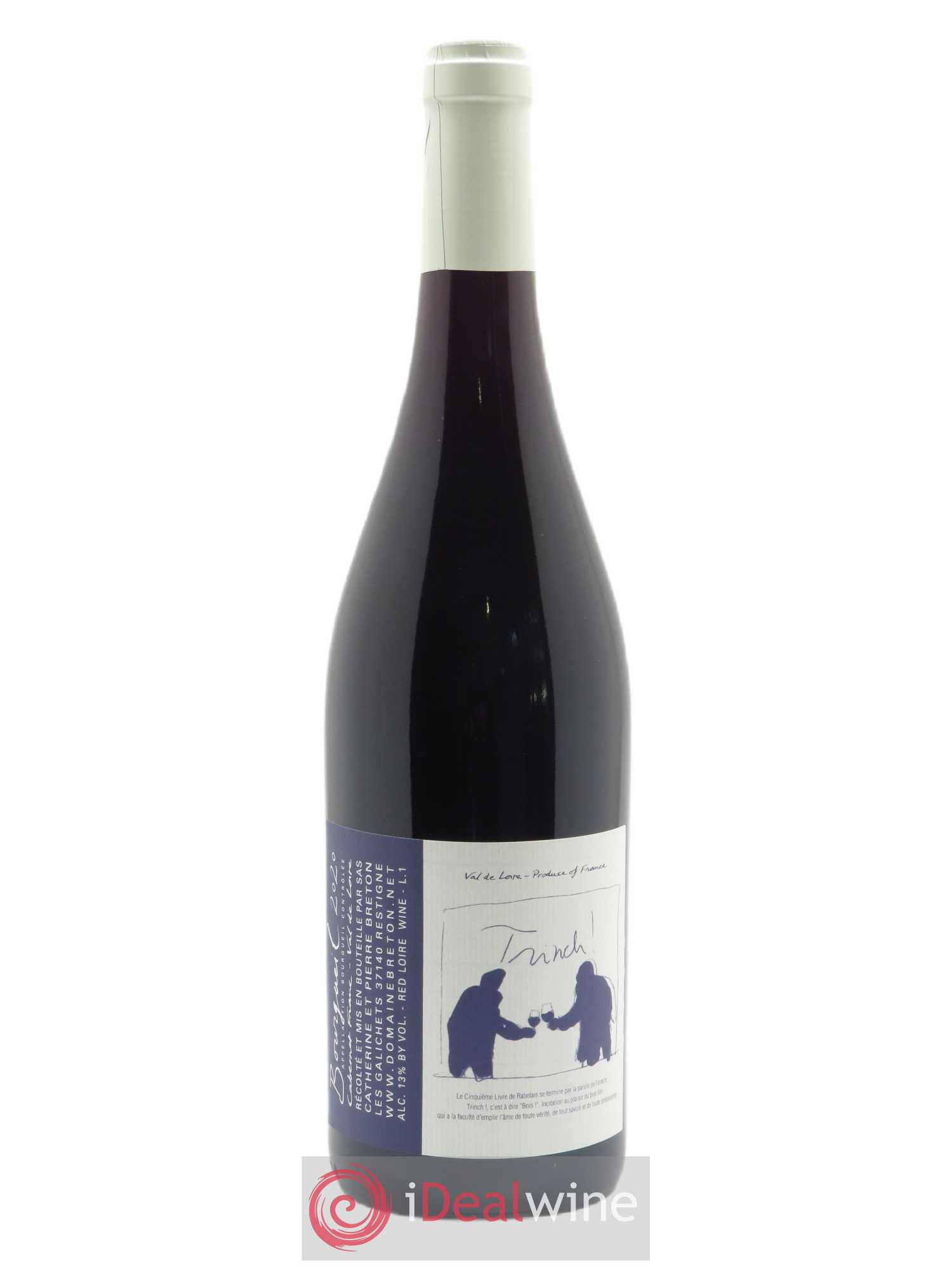 Bourgueil Trinch Catherine et Pierre Breton 2020 - Lot de 1 bouteille - 0