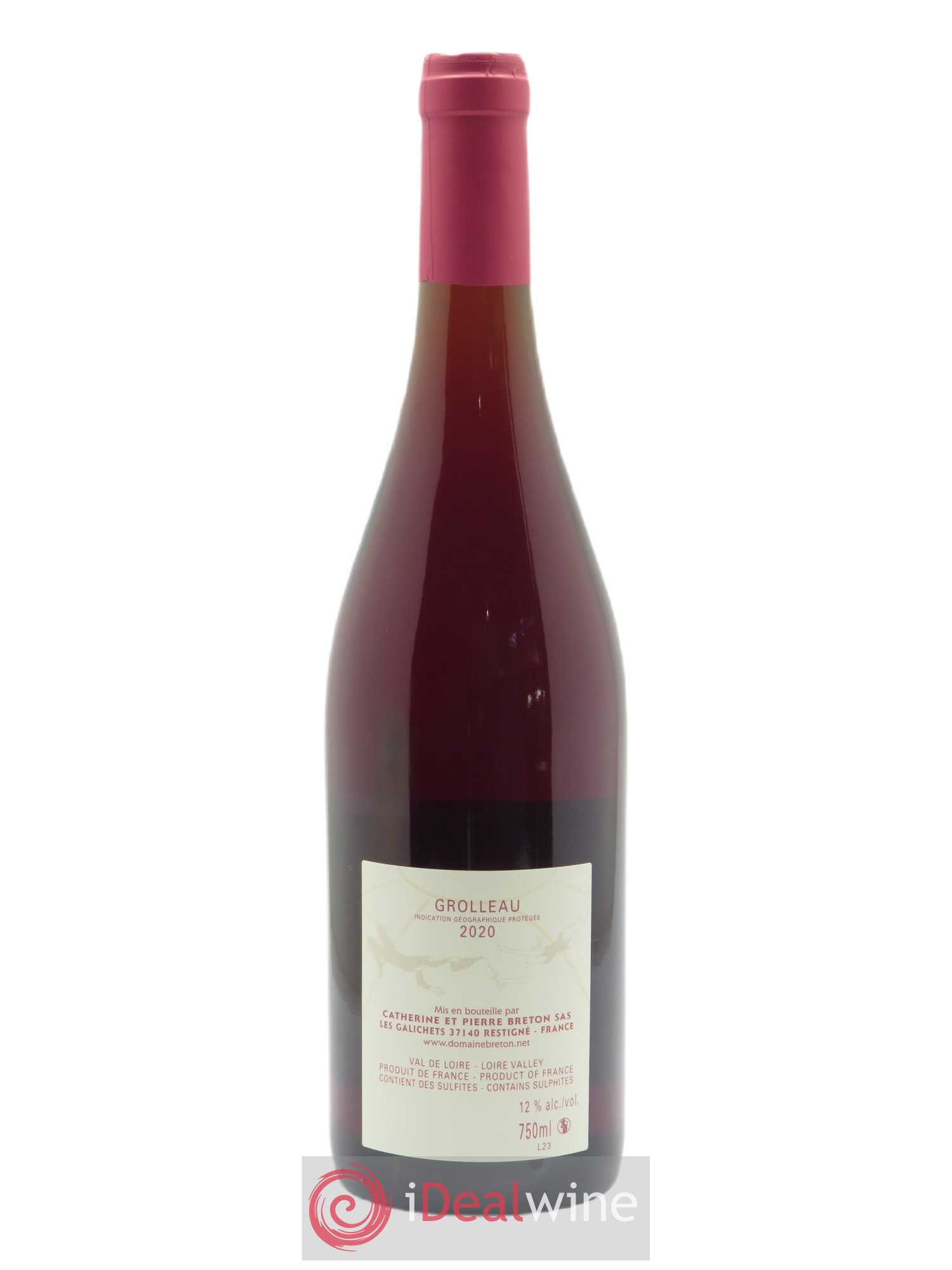 IGP Val de Loire Grolleau Catherine et Pierre Breton 2020 - Lot of 1 bottle - 1