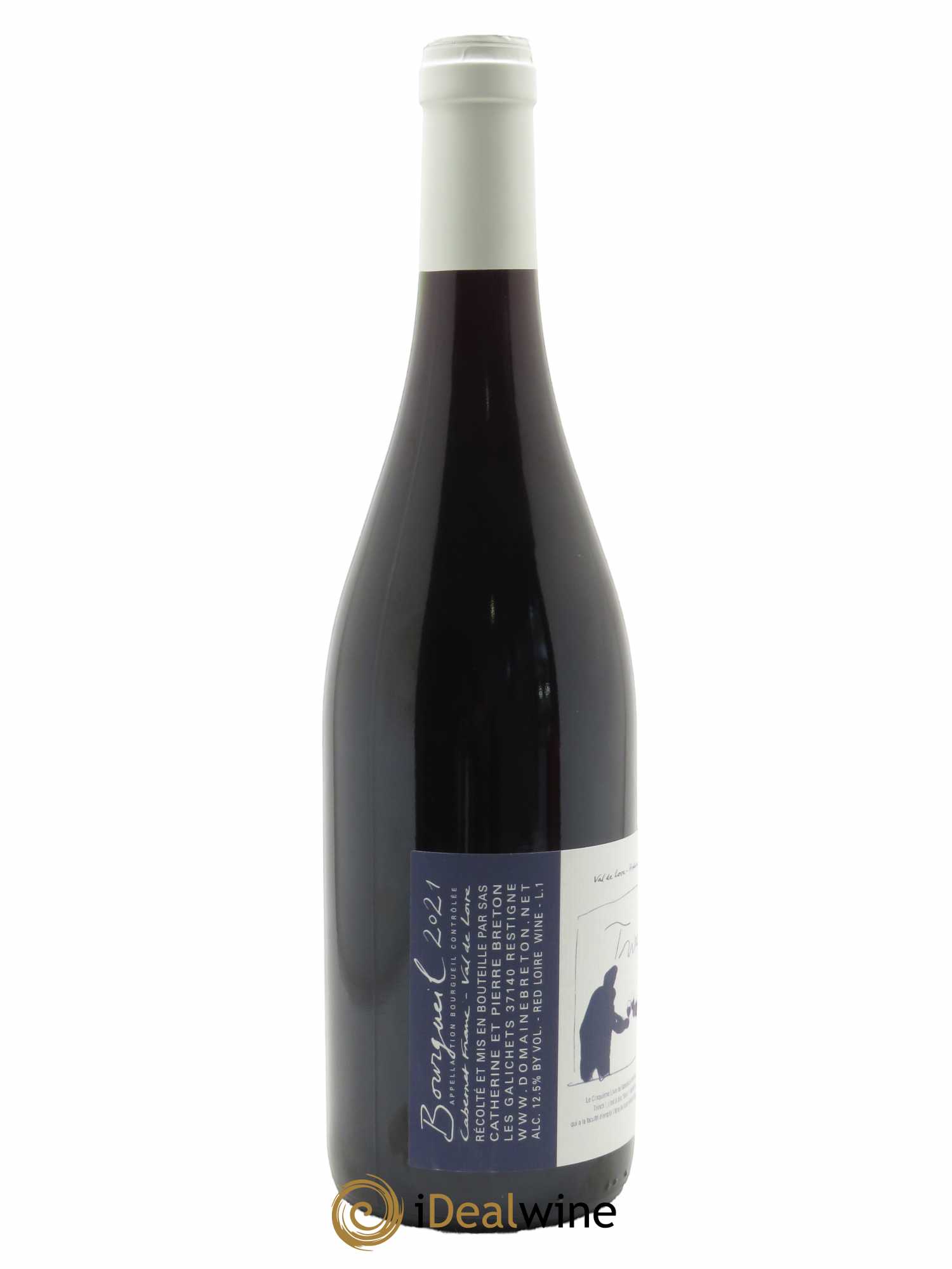 Bourgueil Trinch Catherine et Pierre Breton 2021 - Lot de 1 bouteille - 1