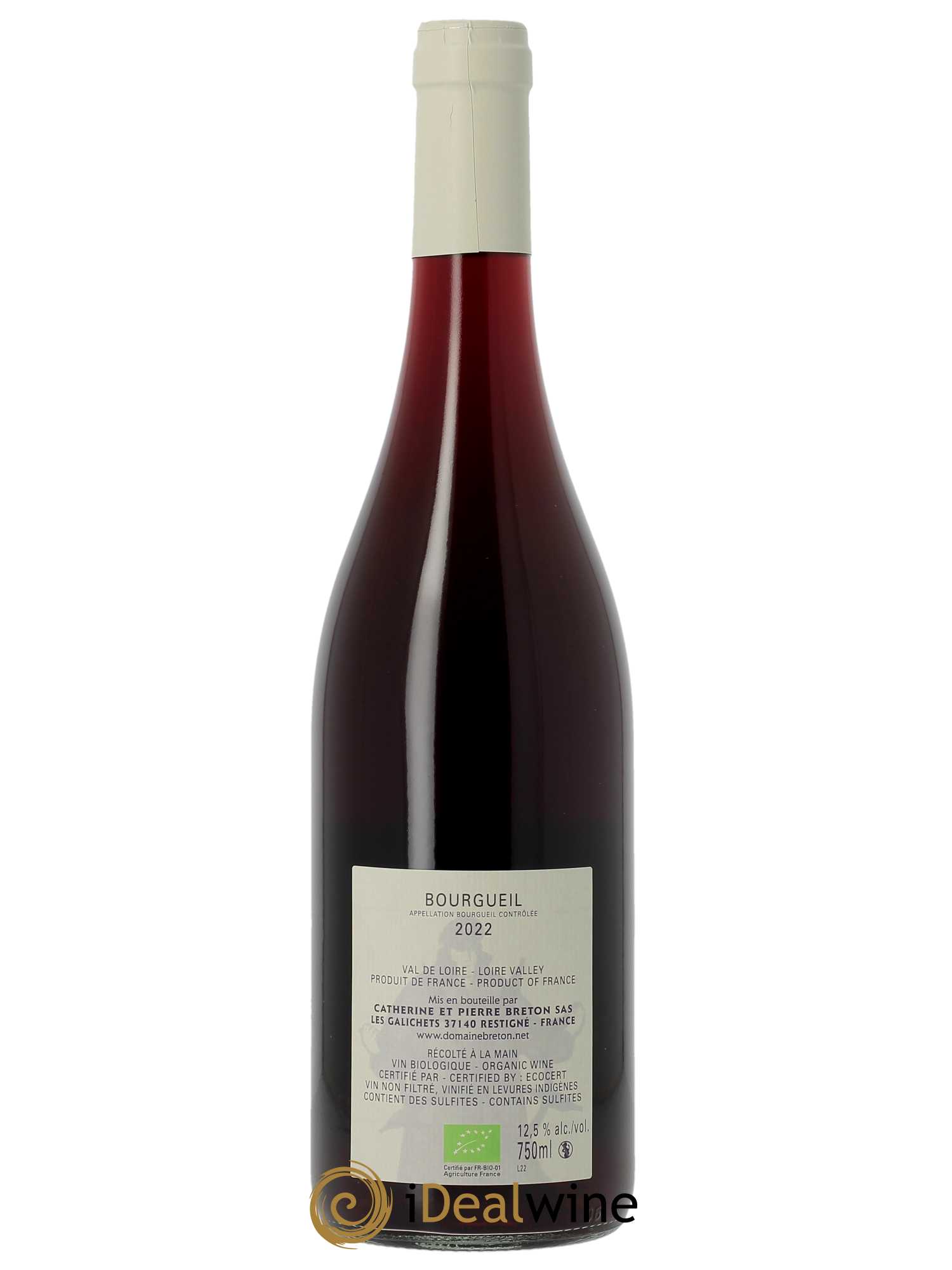 Bourgueil Avis de Vin Fort Catherine et Pierre Breton 2022 - Lot of 1 bottle - 1
