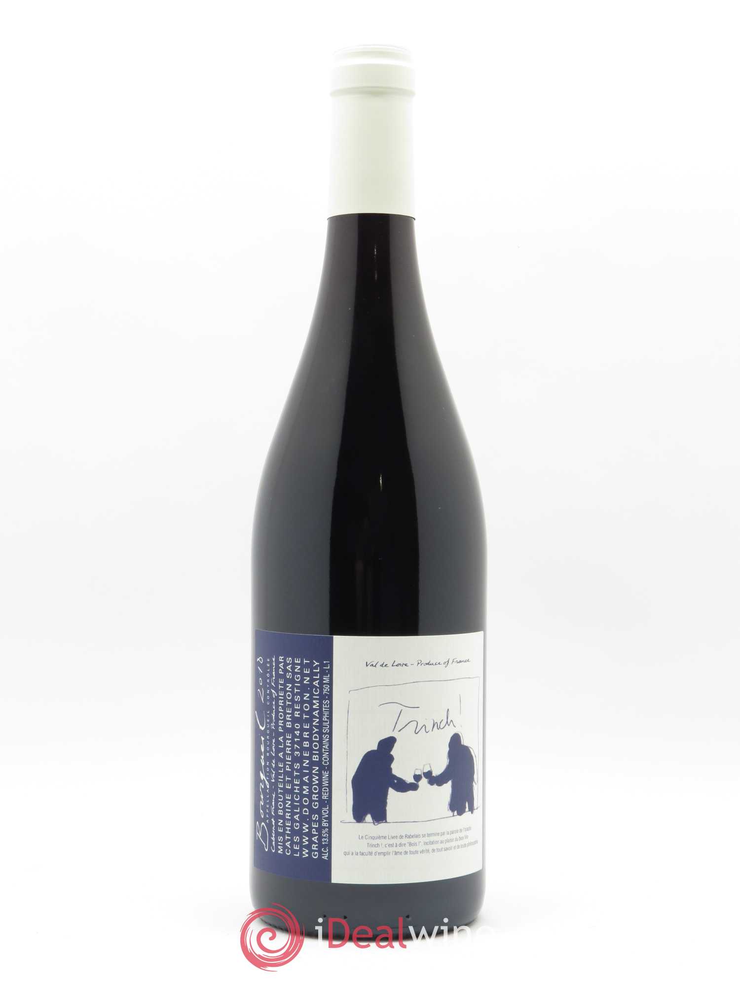 Bourgueil Trinch Catherine et Pierre Breton 2018 - Lot de 1 bouteille - 0
