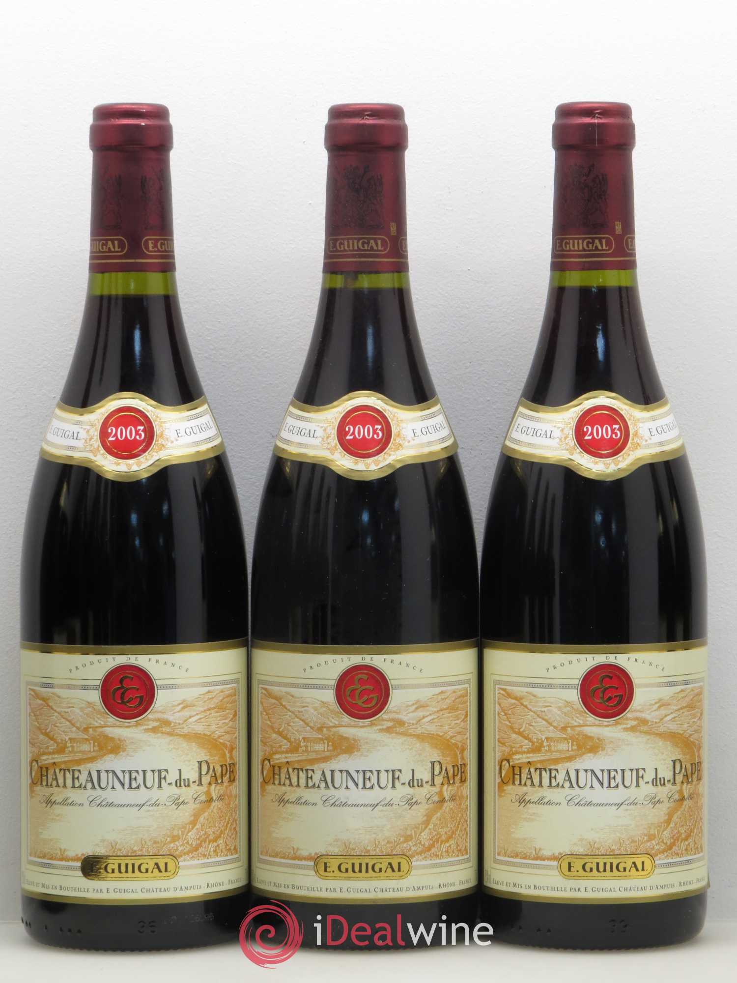 Châteauneuf-du-Pape Guigal 2003 - Lot de 12 bouteilles - 2