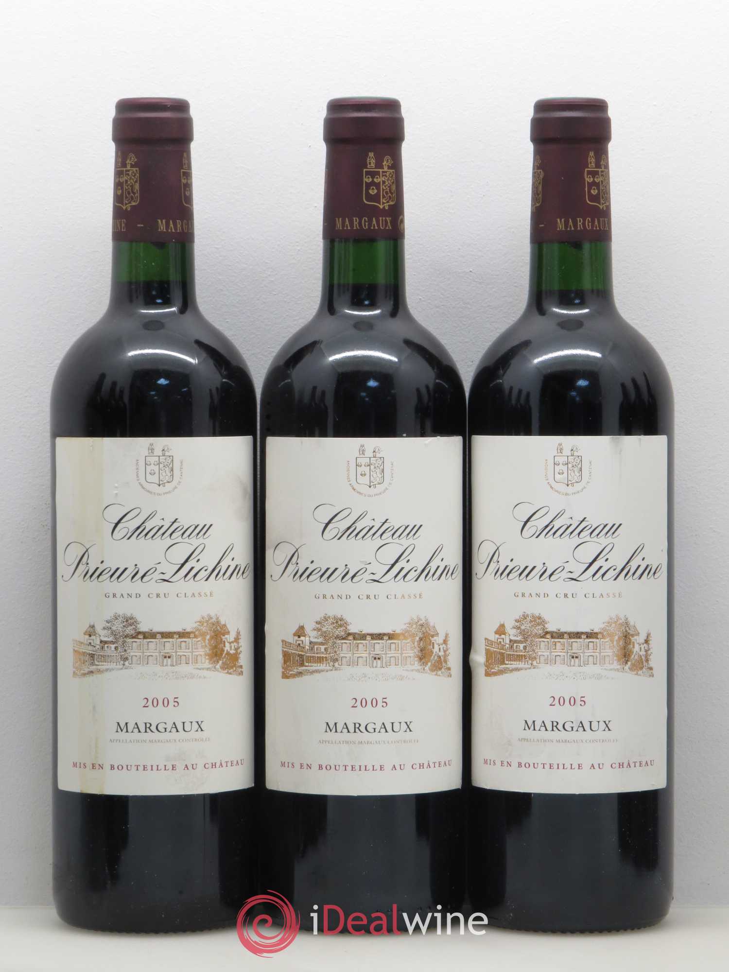 Château Prieuré Lichine 4ème Grand Cru Classé 2005 - Lot de 12 bouteilles - 2