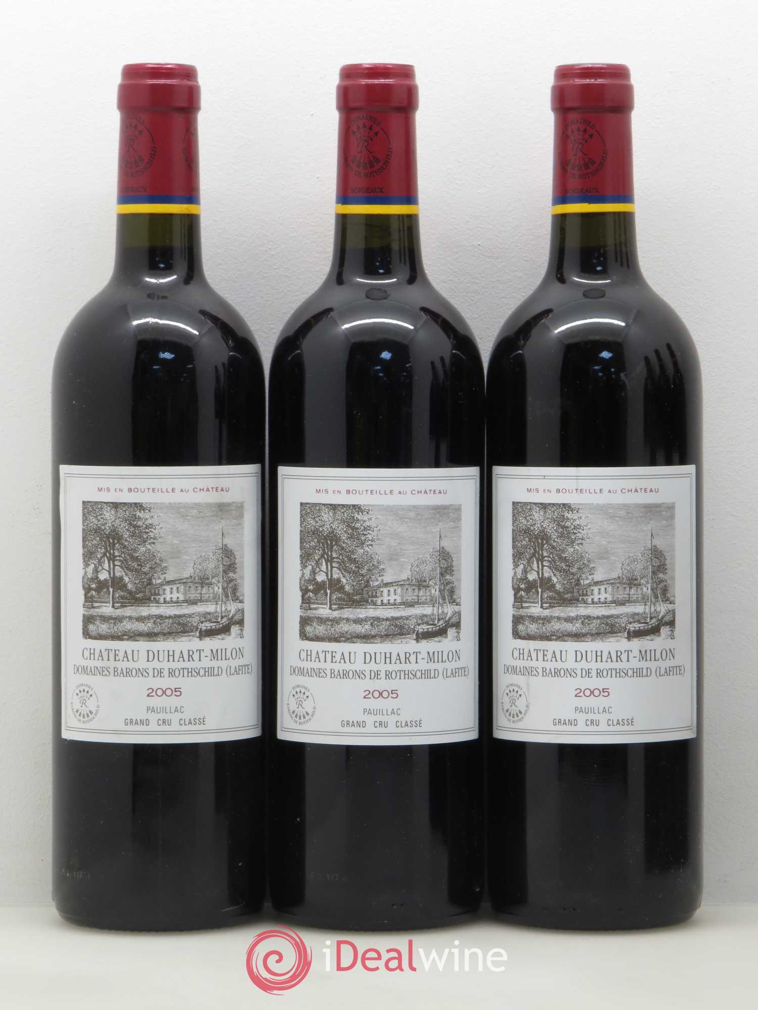 Château Duhart-Milon 4ème Grand Cru Classé 2005 - Lot de 6 bouteilles - 1