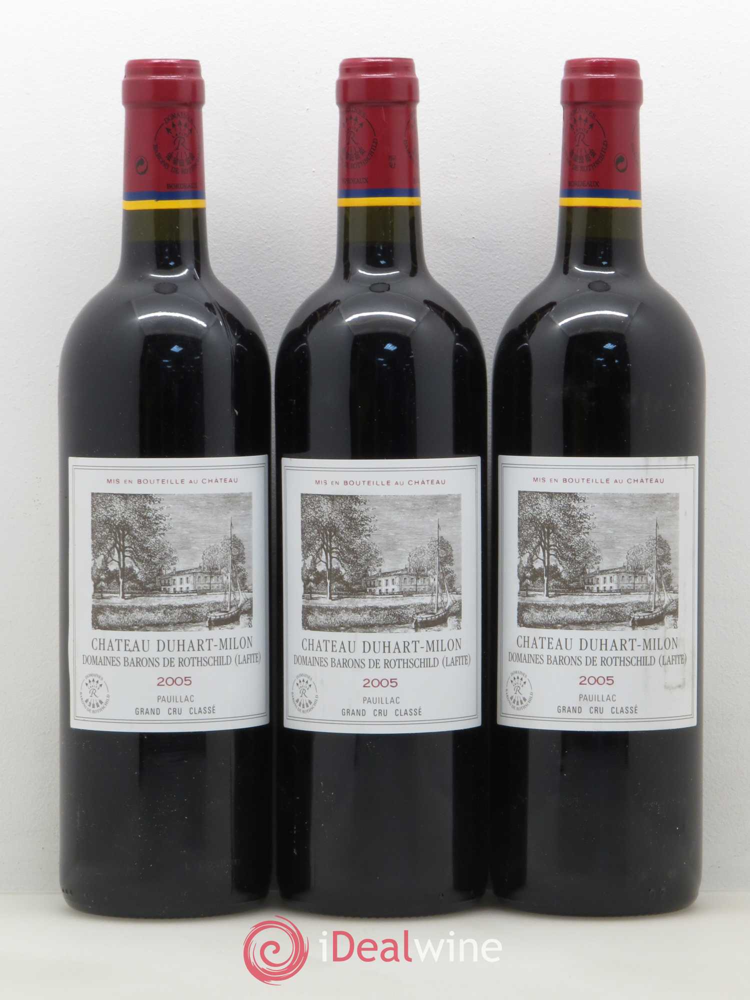 Château Duhart-Milon 4ème Grand Cru Classé 2005 - Lot de 6 bouteilles - 2