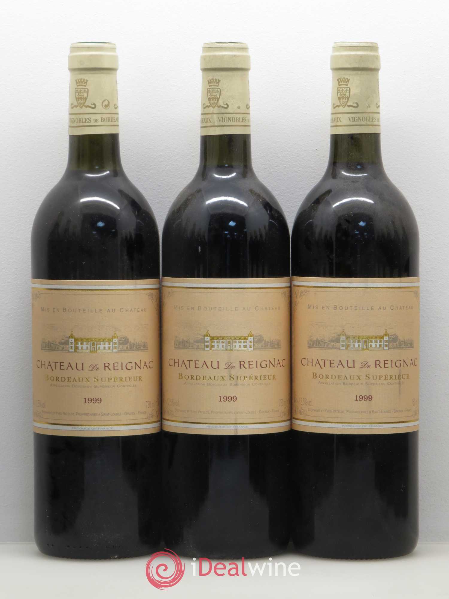 Château de Reignac Second Vin 1999 - Lot de 12 bouteilles - 1
