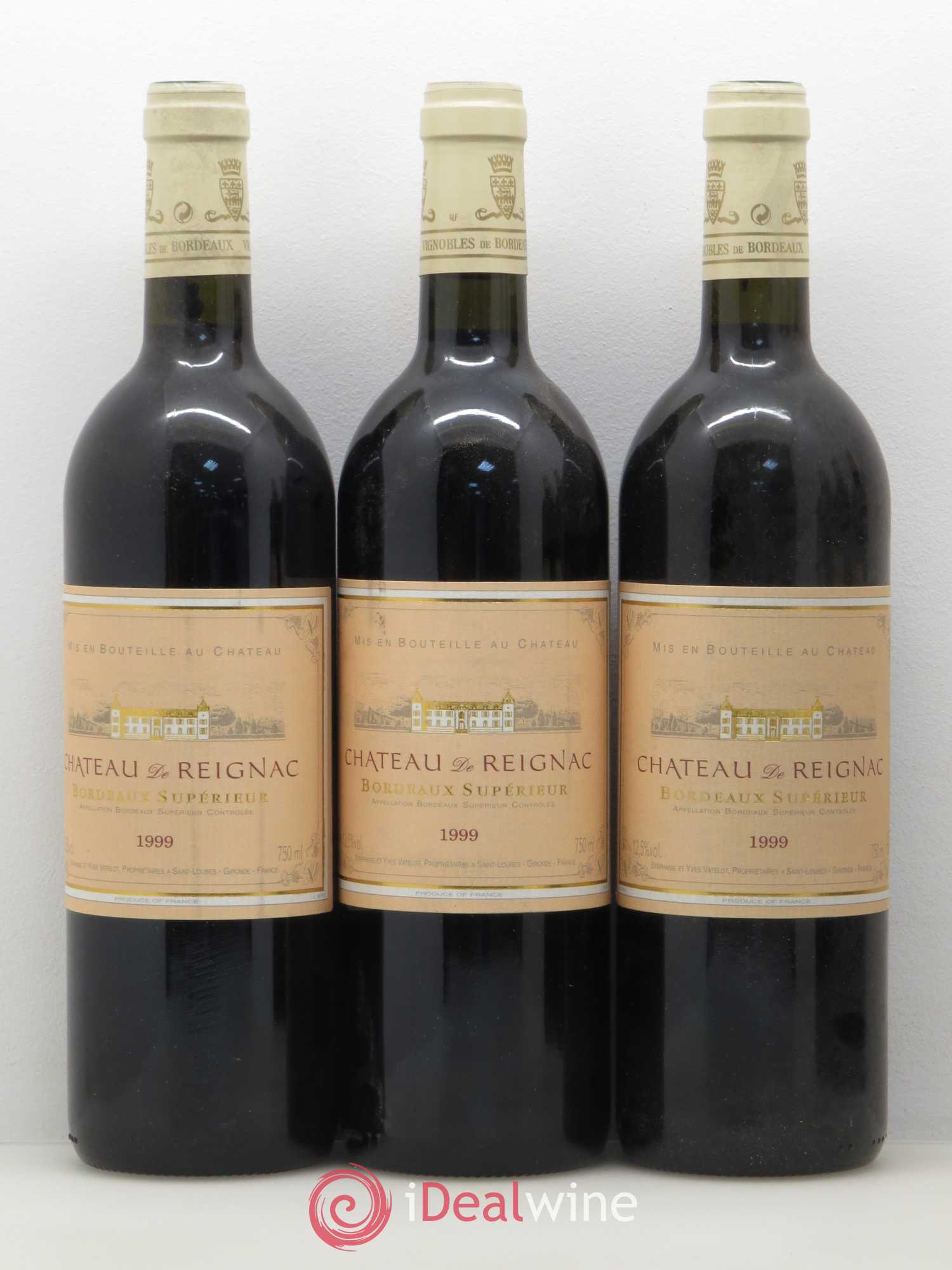 Château de Reignac Second Vin 1999 - Lot de 12 bouteilles - 3