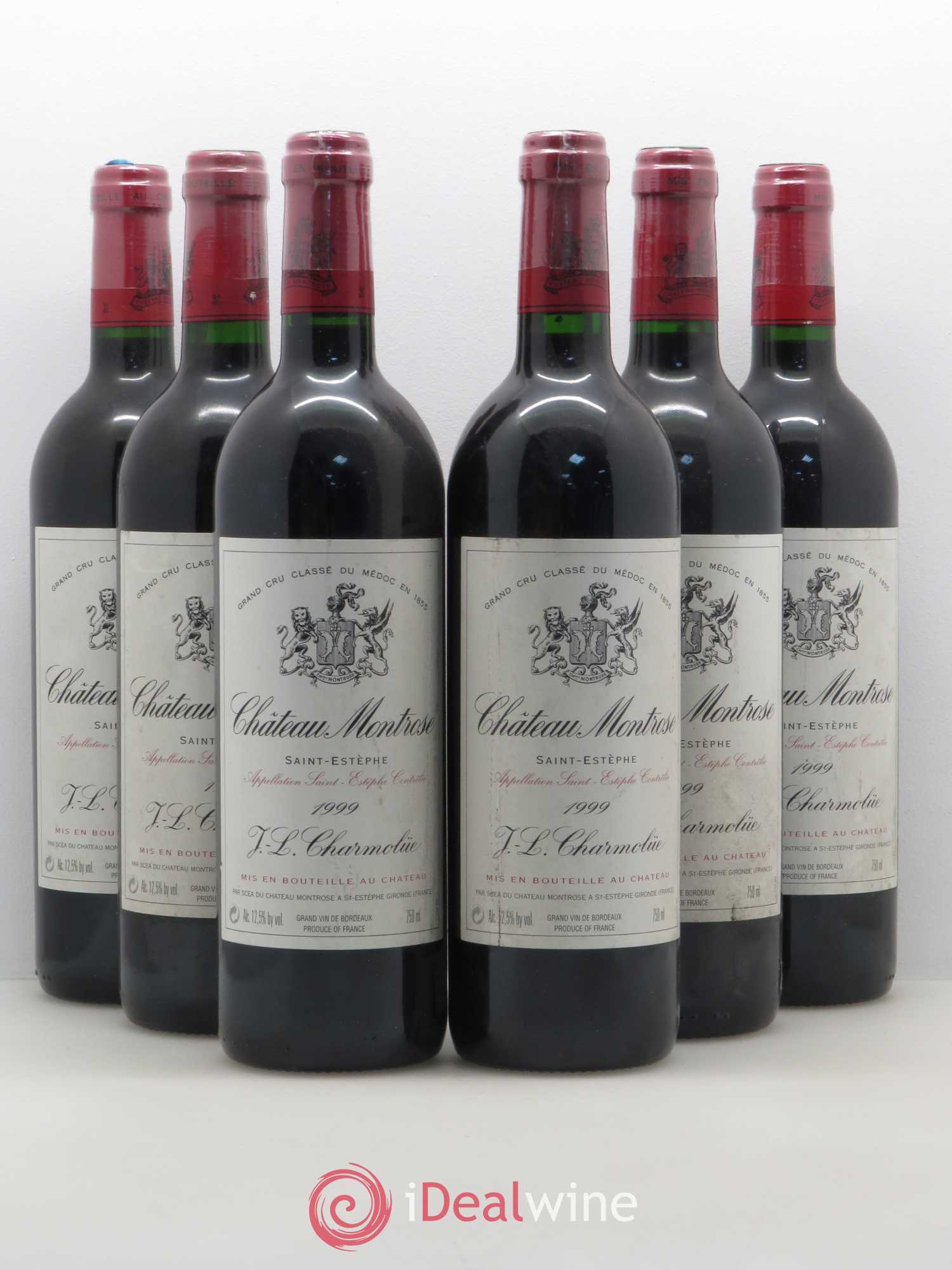 Château Montrose 2ème Grand Cru Classé 1999 - Lot de 6 bouteilles - 0