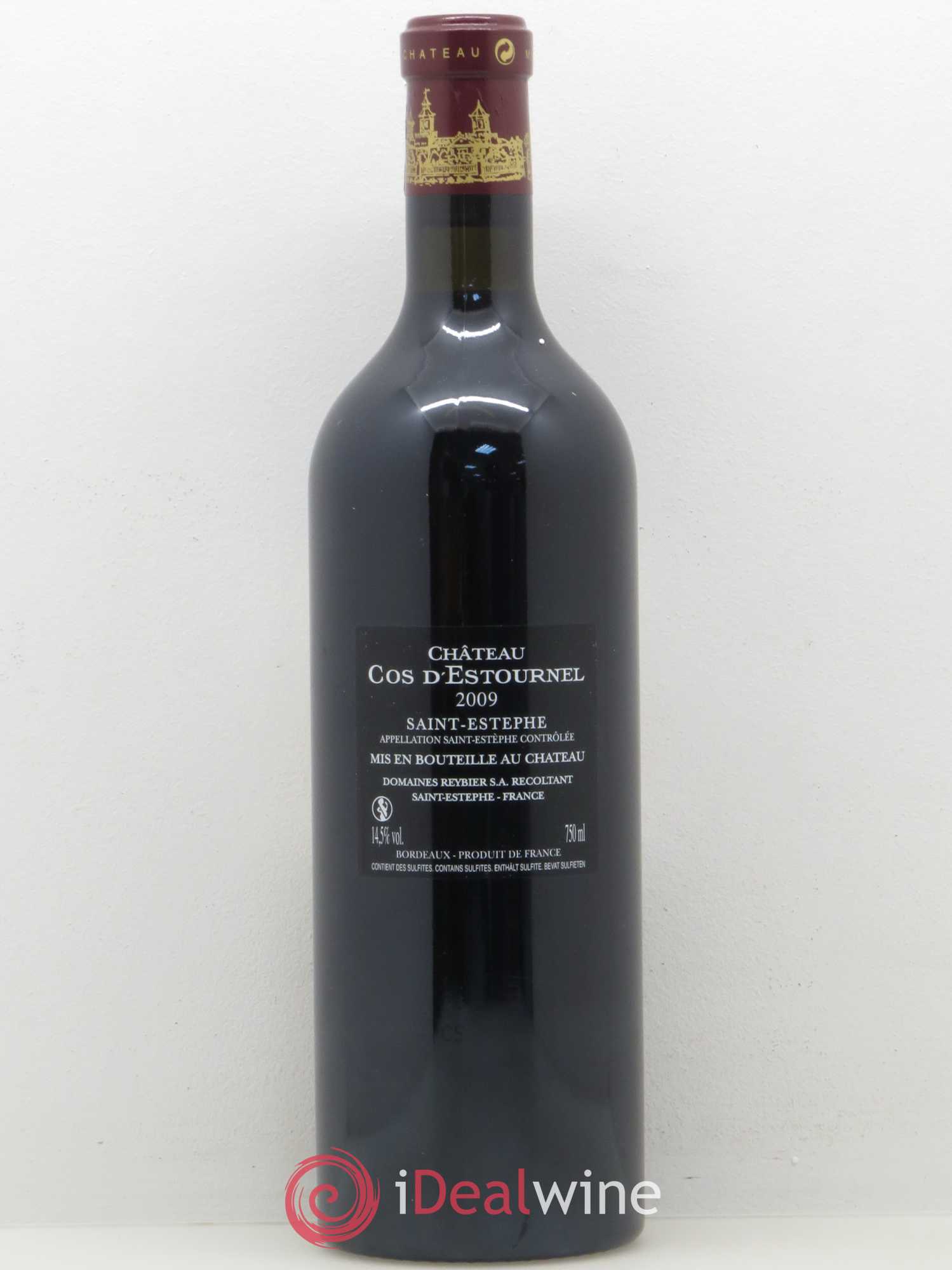 Cos d'Estournel 2ème Grand Cru Classé 2009 - Lot de 12 bouteilles - 5