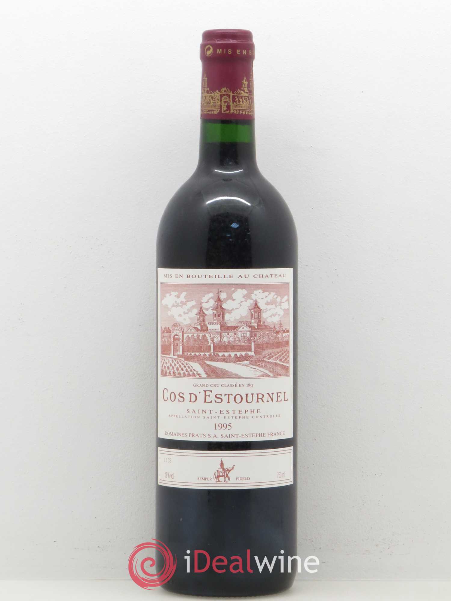 Cos d'Estournel 2ème Grand Cru Classé 1995 - Lot de 1 bouteille - 0