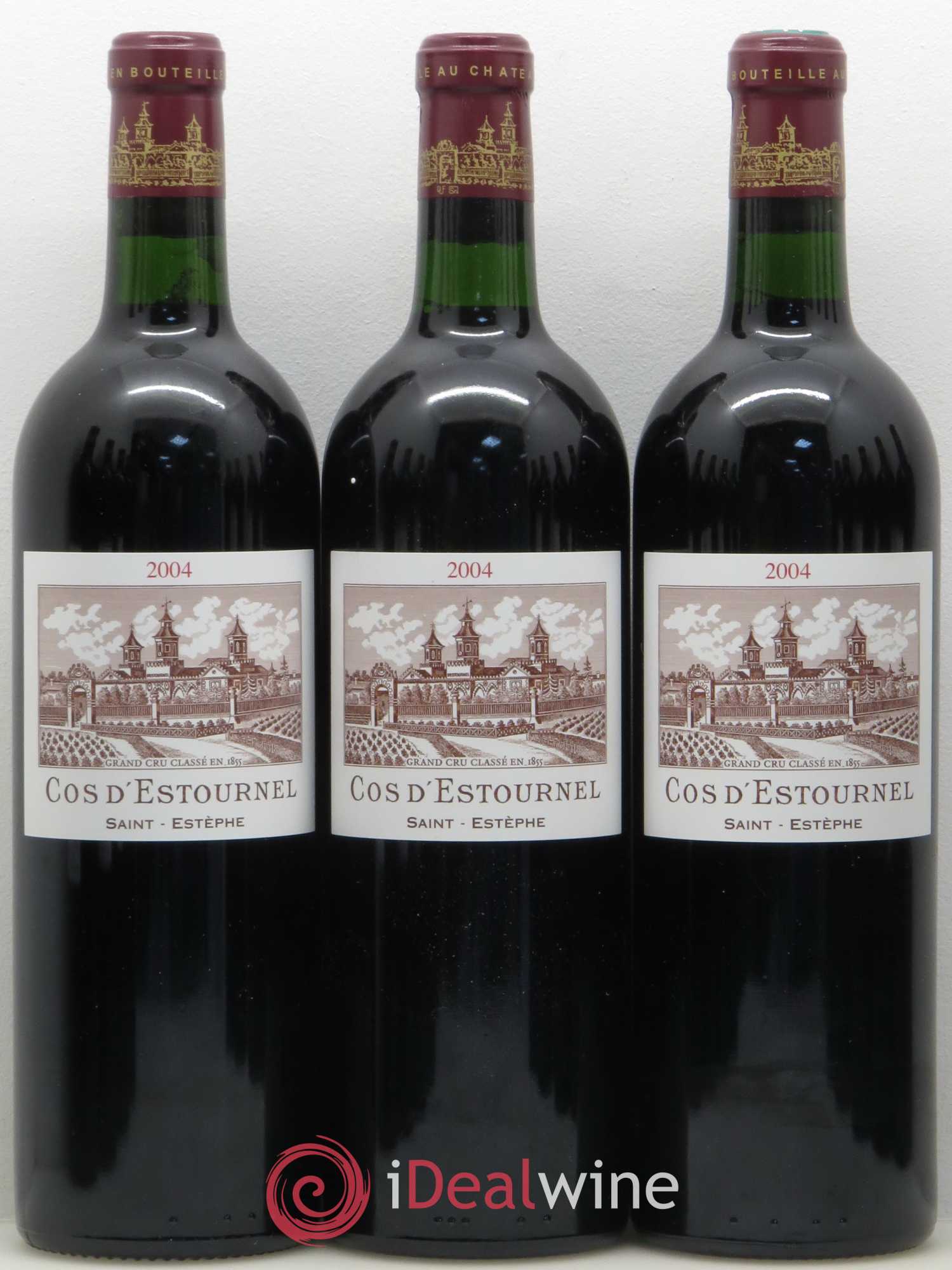 Cos d'Estournel 2ème Grand Cru Classé 2004 - Lot de 12 bouteilles - 1