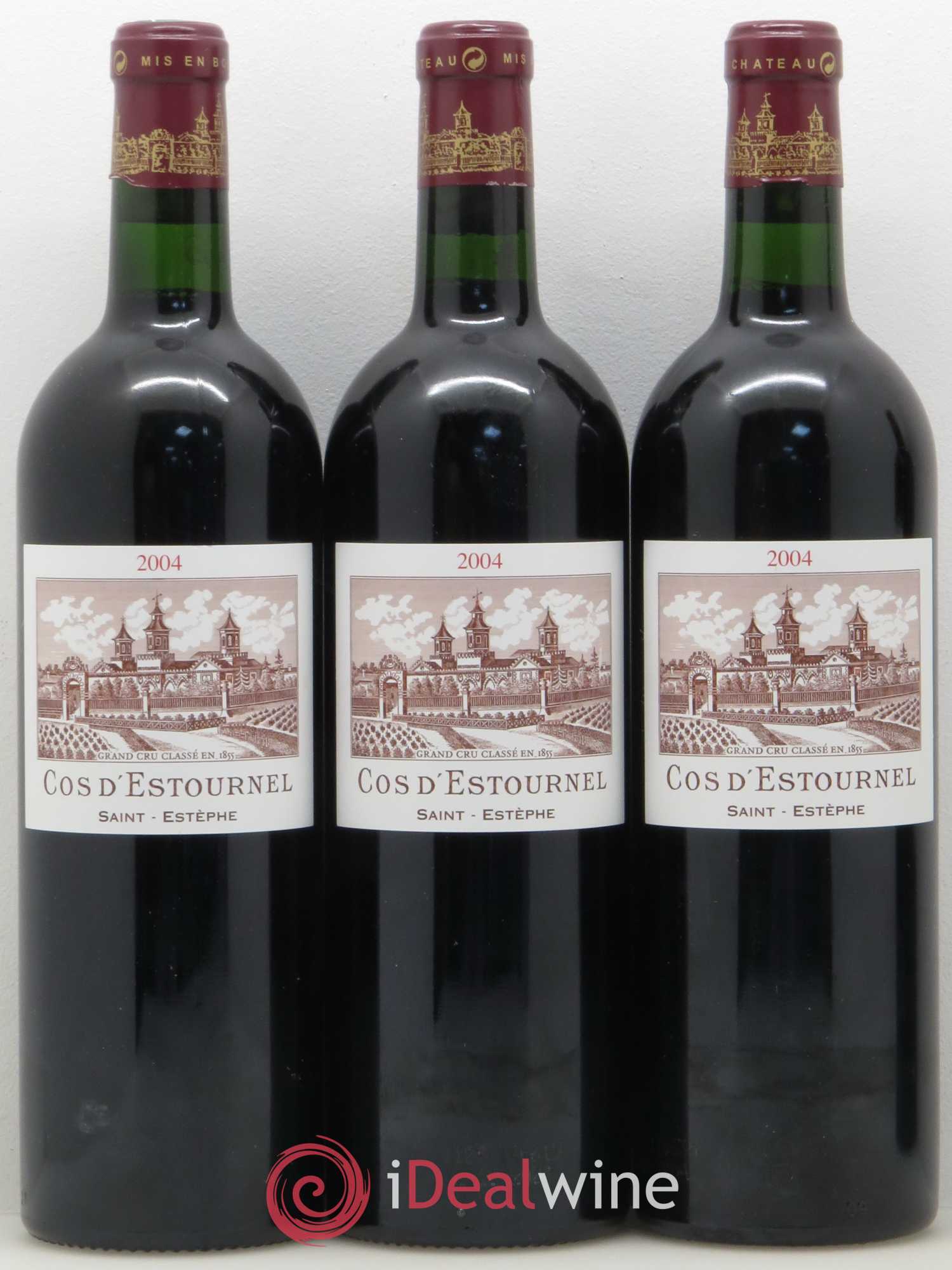 Cos d'Estournel 2ème Grand Cru Classé 2004 - Lot de 12 bouteilles - 4