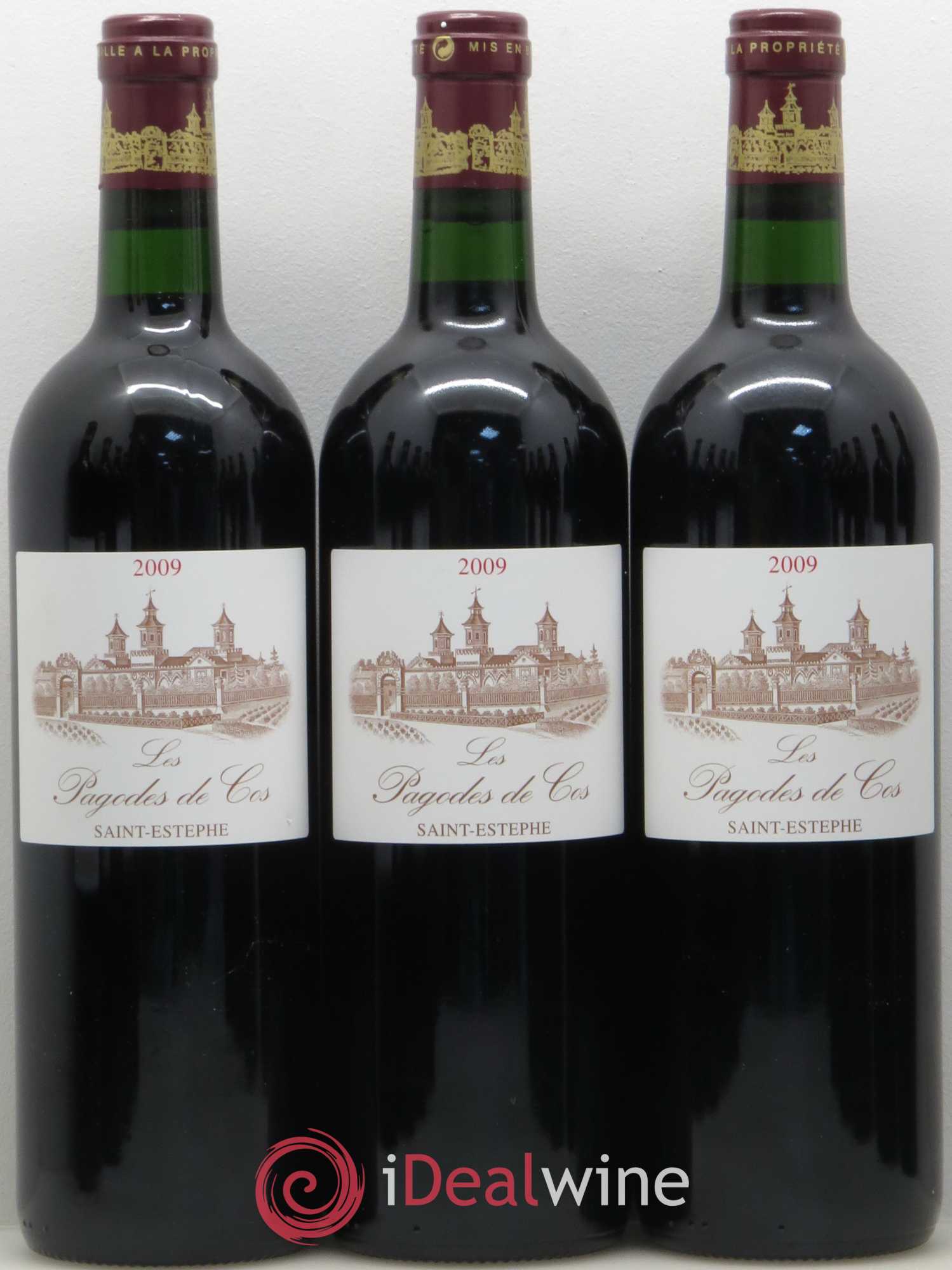 Les Pagodes de Cos Second Vin 2009 - Lot de 12 bouteilles - 1