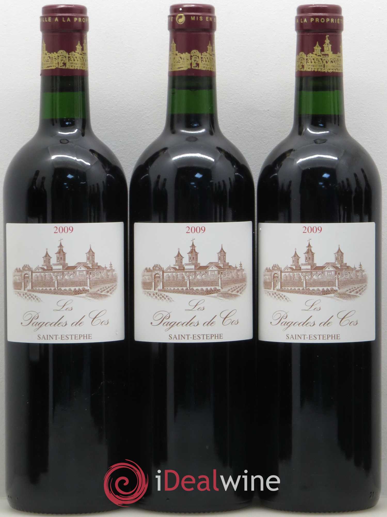 Les Pagodes de Cos Second Vin 2009 - Lot de 12 bouteilles - 2