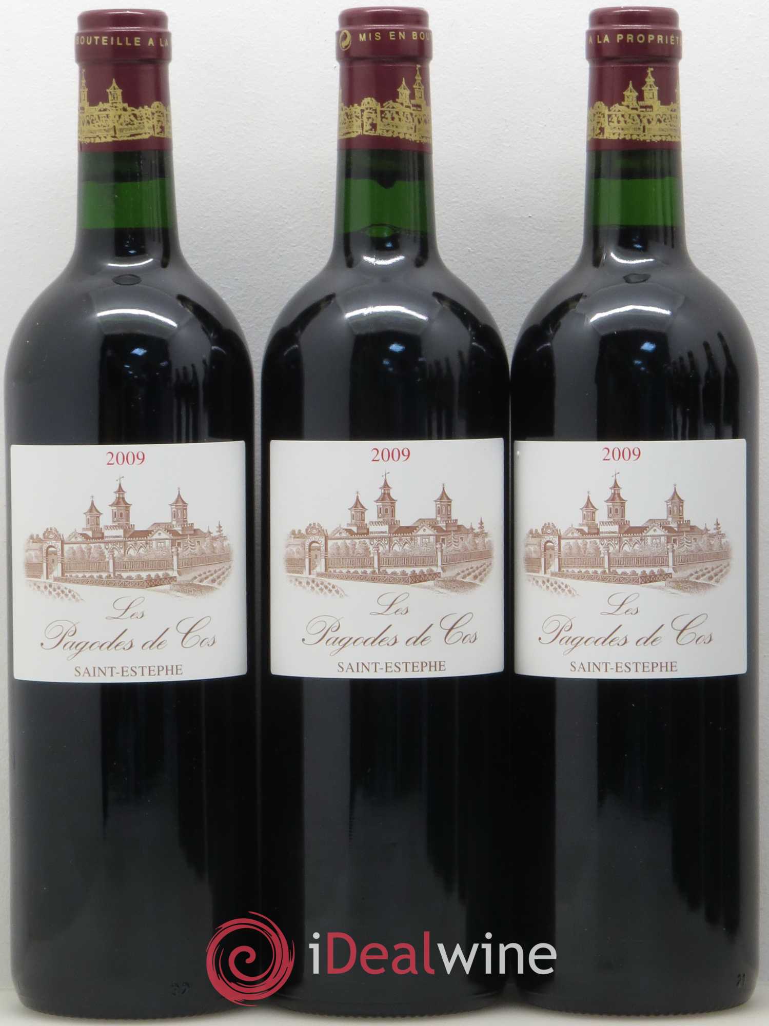 Les Pagodes de Cos Second Vin 2009 - Lot de 12 bouteilles - 3