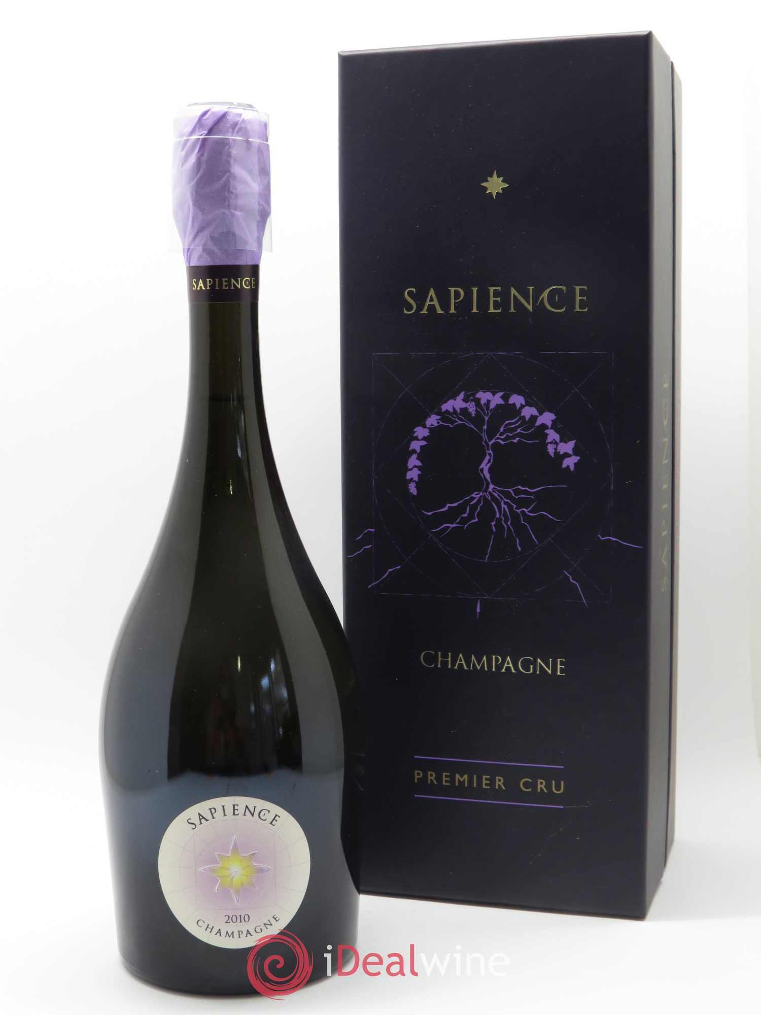 Sapience 1er Cru Brut Nature Marguet 2010 - Lot de 1 bouteille - 2