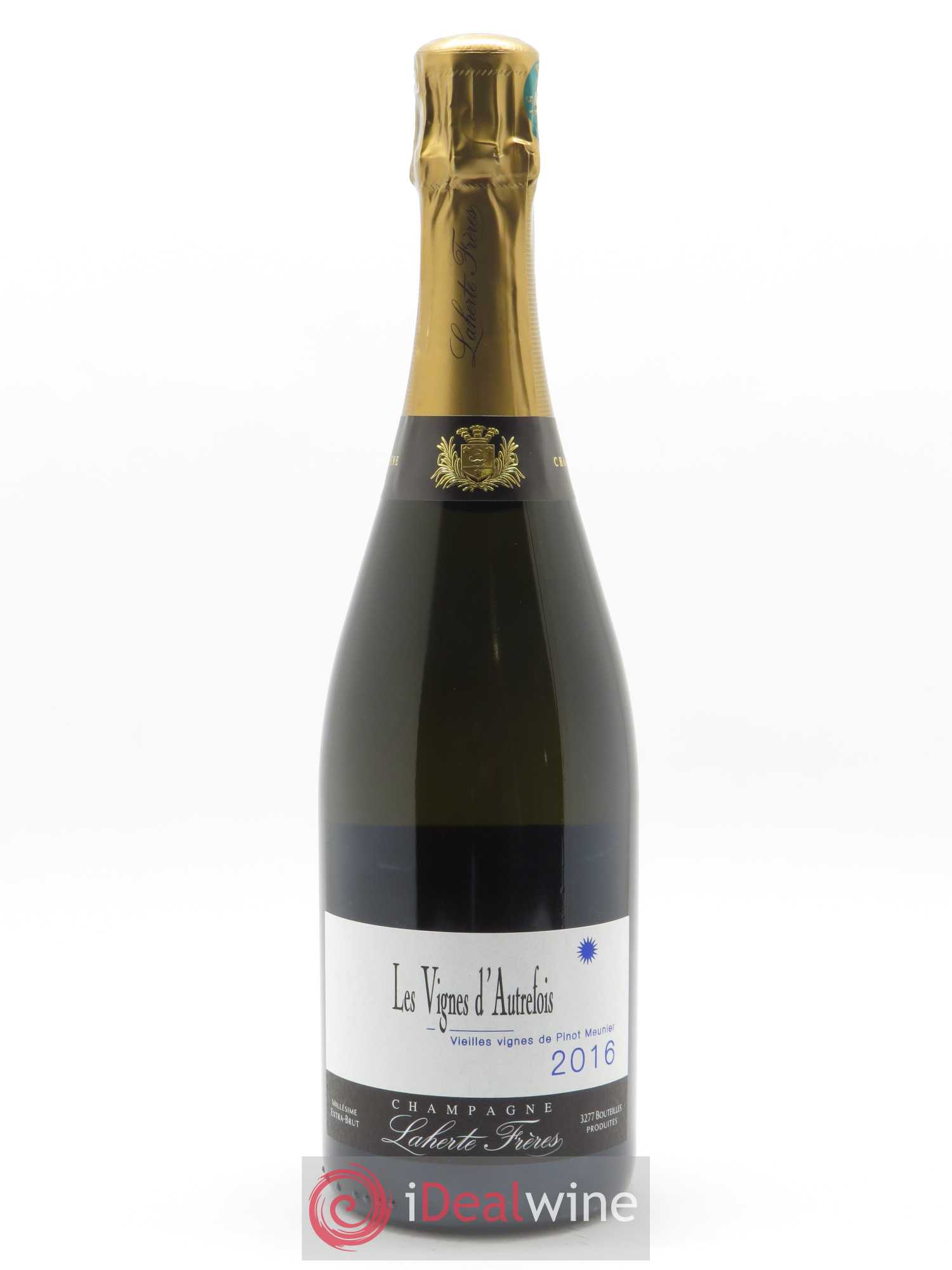 Les Vignes d'Autrefois Extra-Brut Laherte Frères 2016 - Lot de 1 bouteille - 0