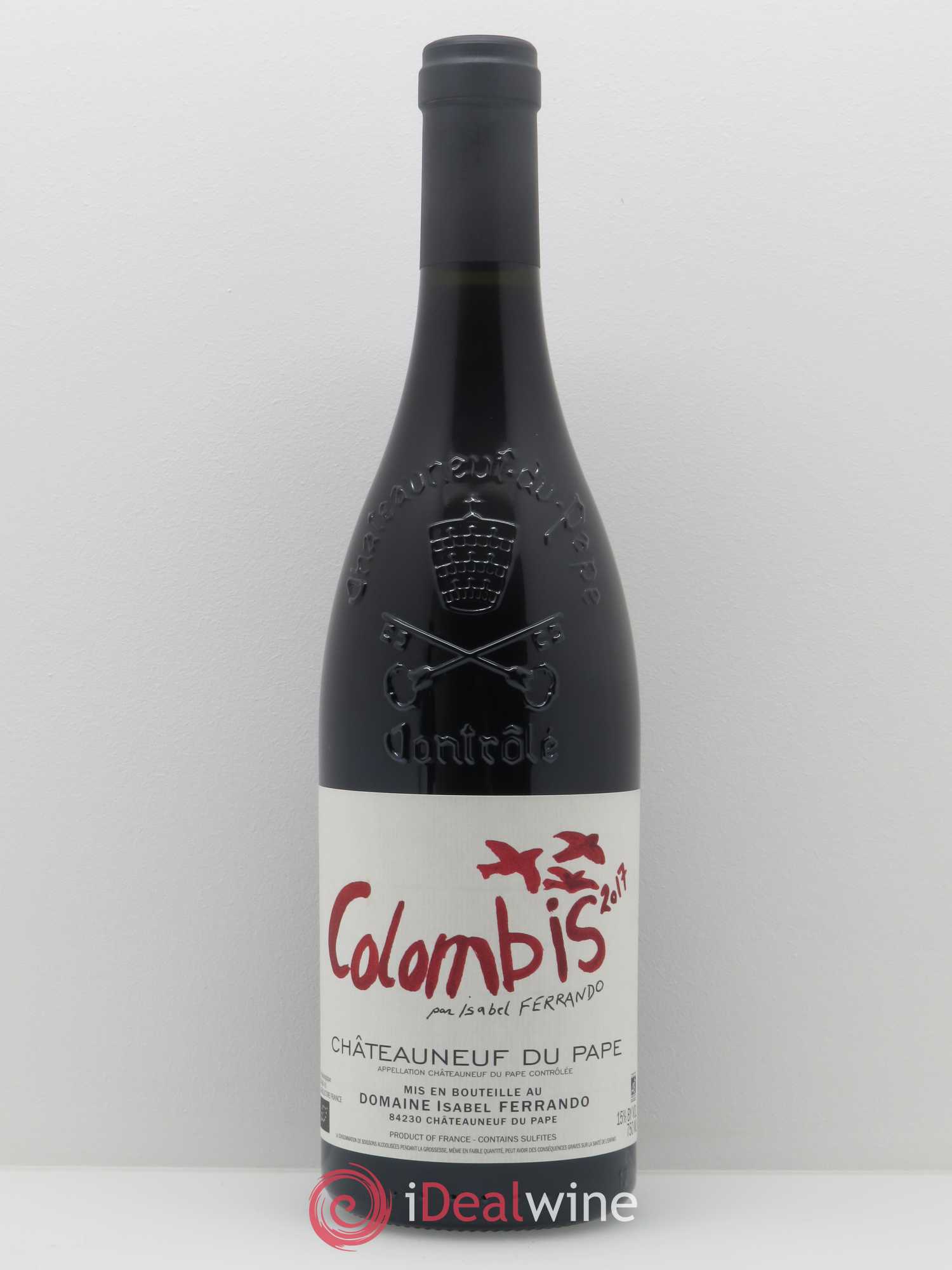 Châteauneuf-du-Pape Colombis Domaine Saint-Préfert 2017 - Lot de 1 bouteille - 0