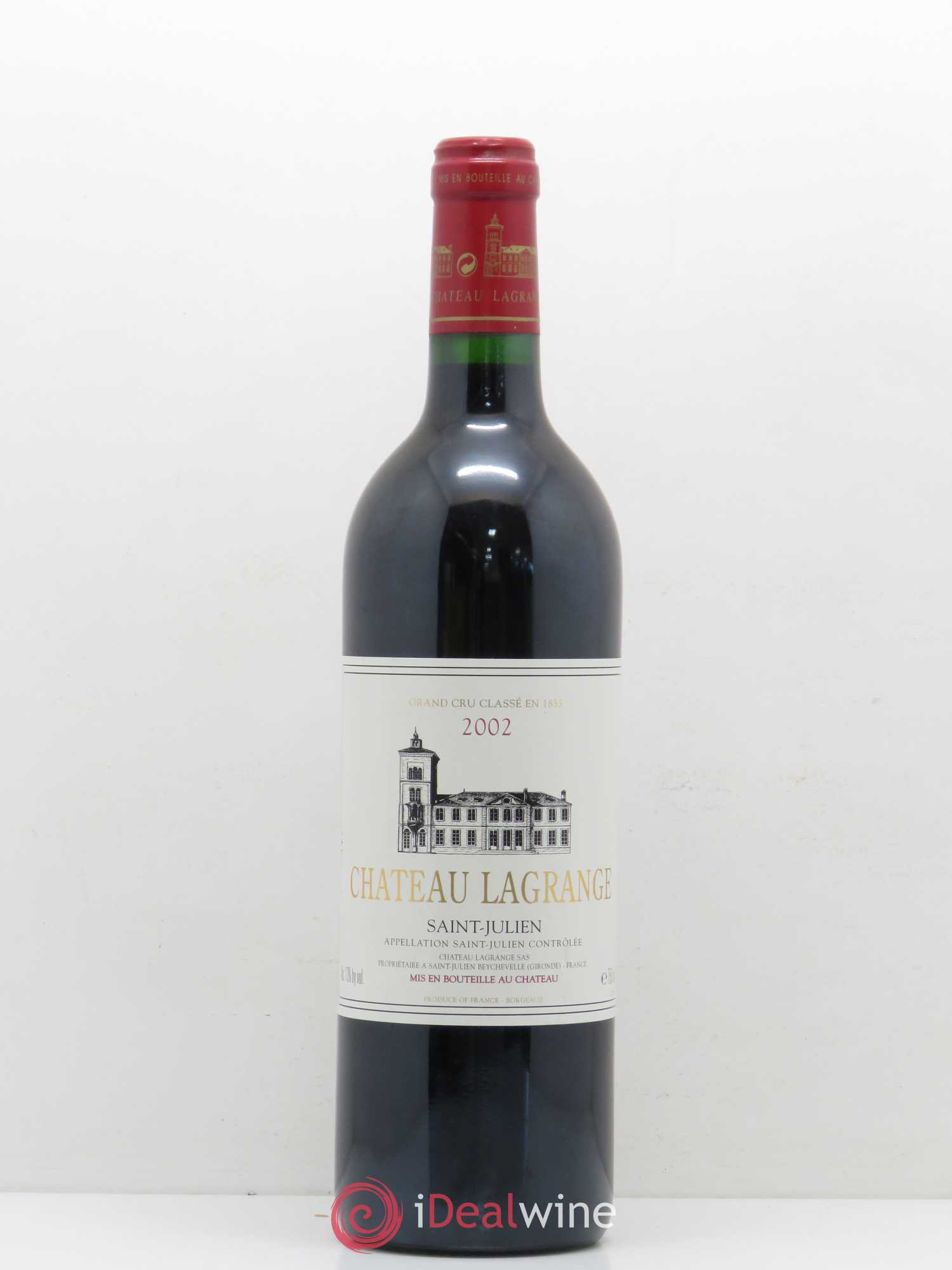 Château Lagrange 3ème Grand Cru Classé 2002 - Lot de 1 bouteille - 0