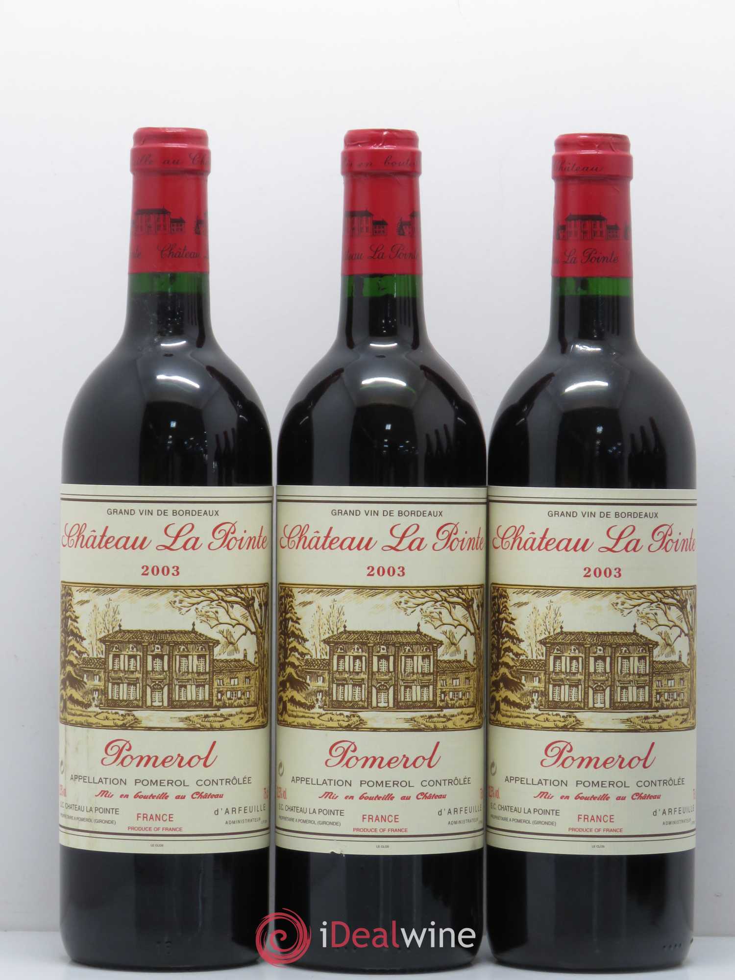 Château la Pointe 2003 - Posten von 6 Flaschen - 1
