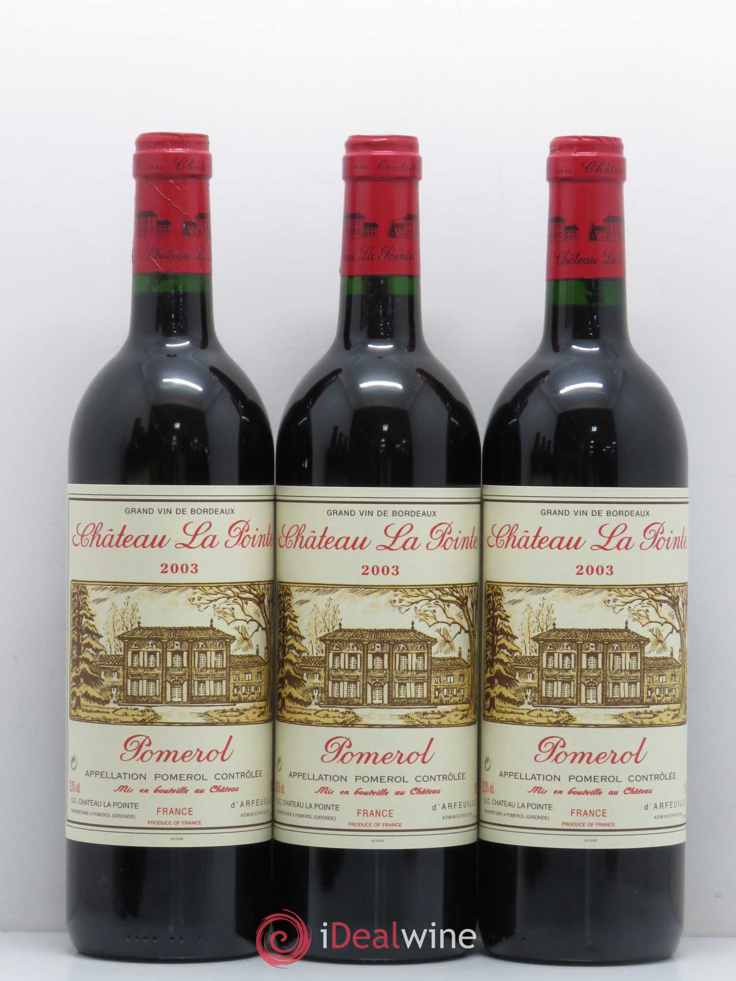 Château la Pointe 2003 - Posten von 6 Flaschen - 2