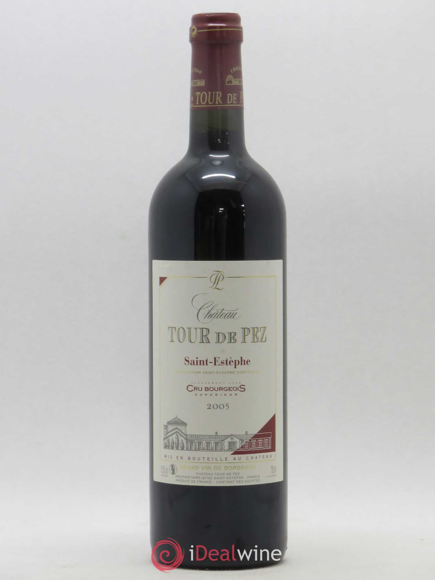 Château Tour de Pez Cru Bourgeois 2005 - Lot de 1 bouteille - 0