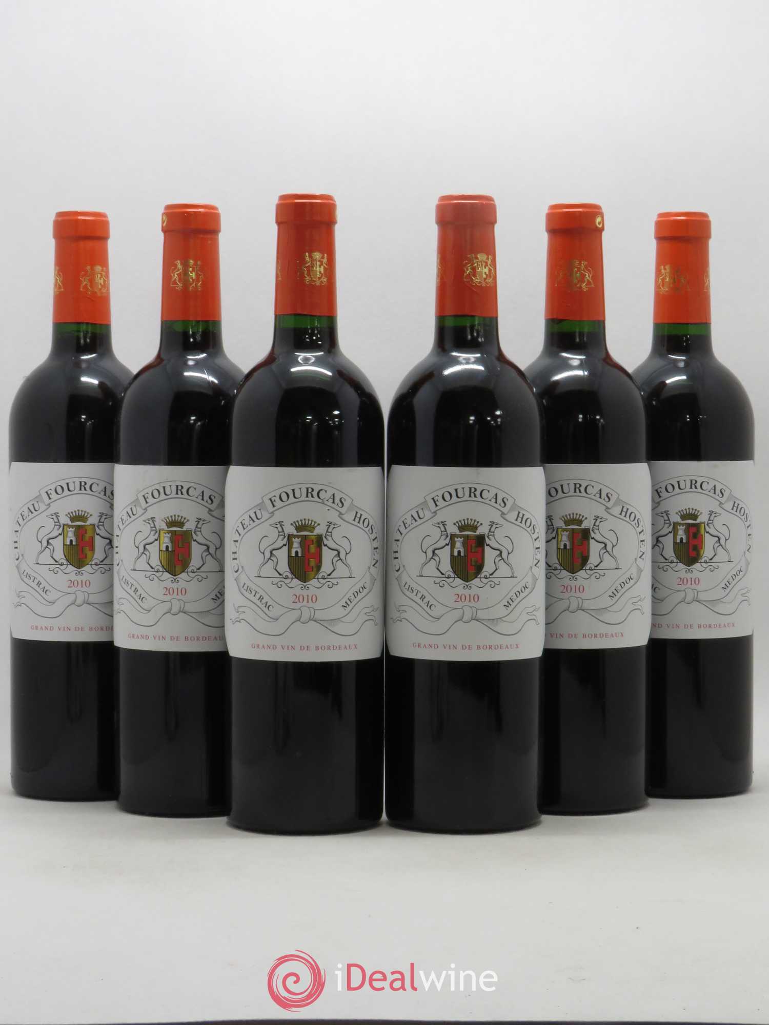 Château Fourcas Hosten Cru Bourgeois 2010 - Lot de 6 bouteilles - 0
