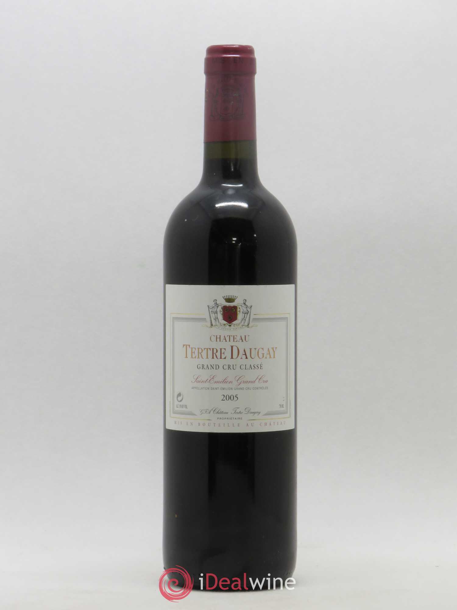 Château Tertre Daugay Grand Cru Classé 2005 - Lot de 1 bouteille - 0